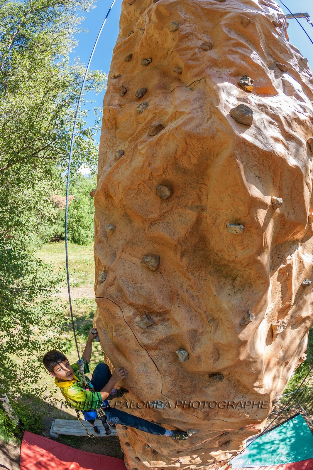 Mur d'escalade