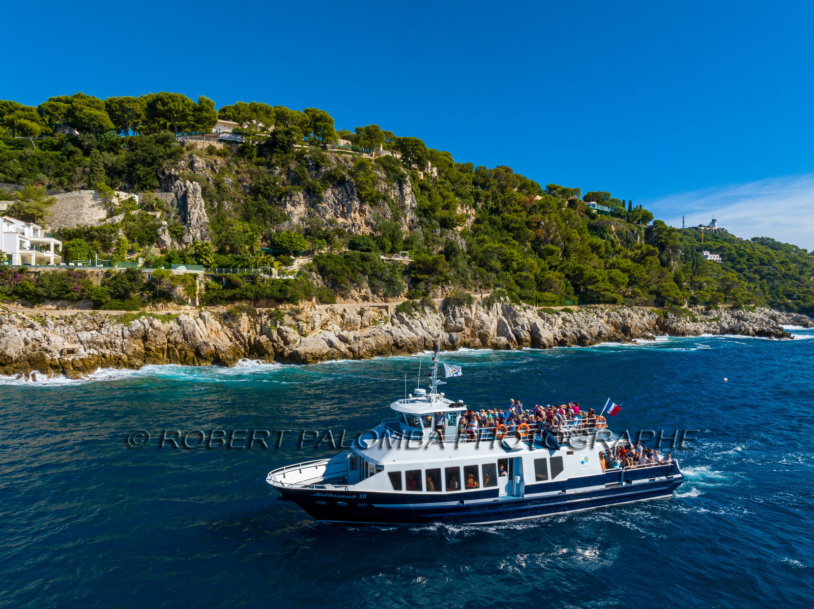 Promenade côtière Nice-Villefranche-sur-Mer