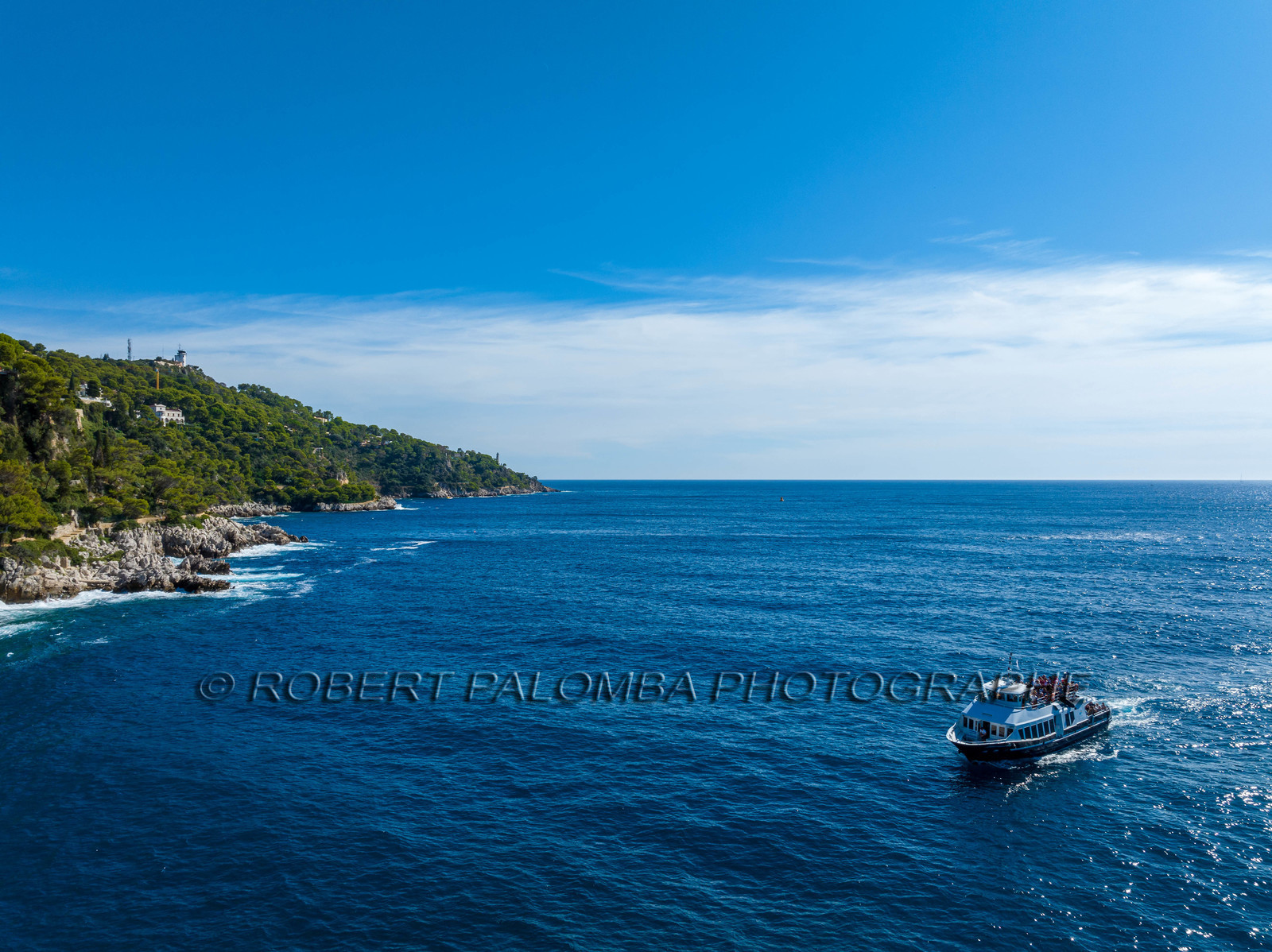 Promenade côtière Nice-Villefranche-sur-Mer