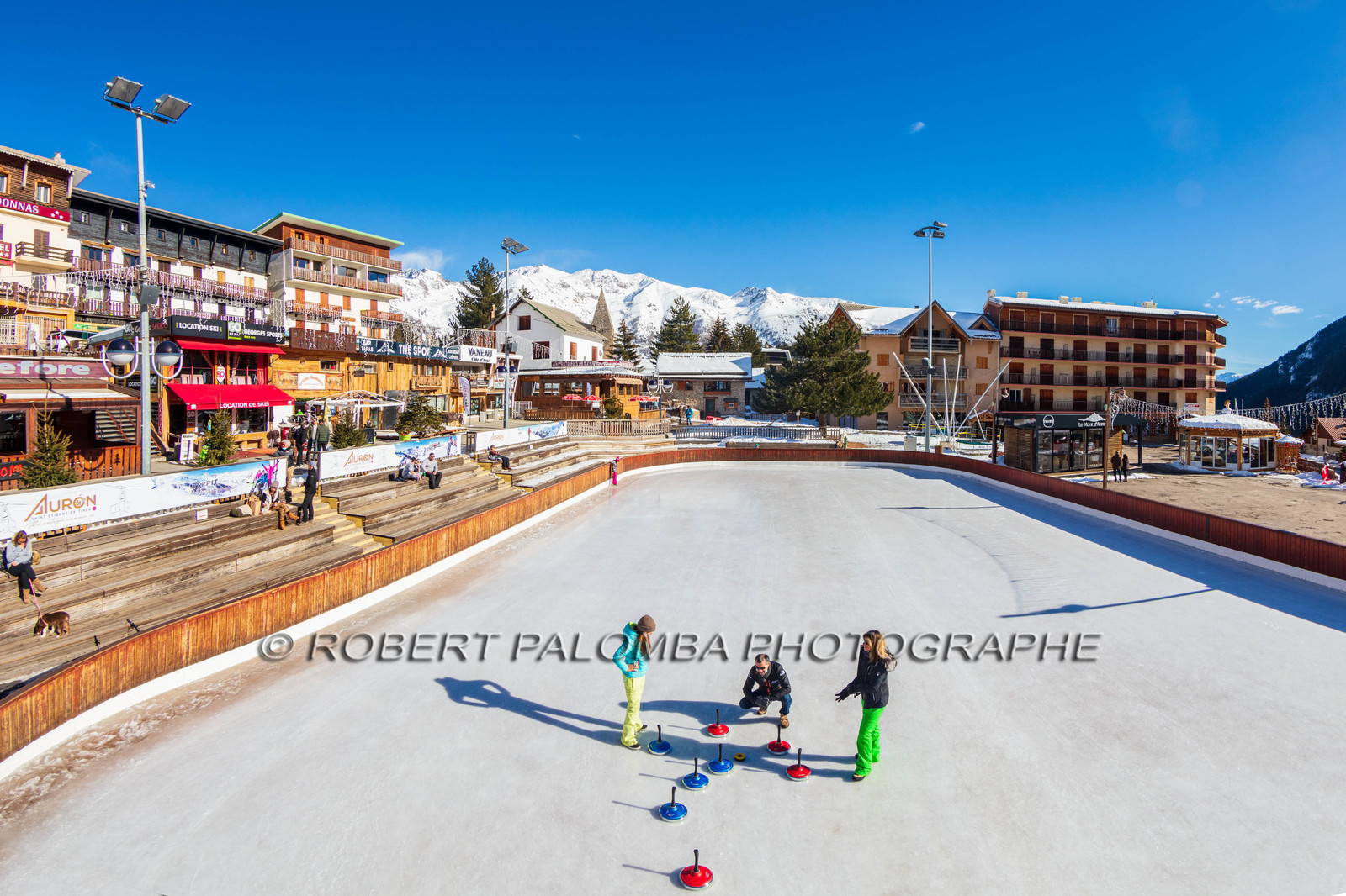 Pétanque sur glace