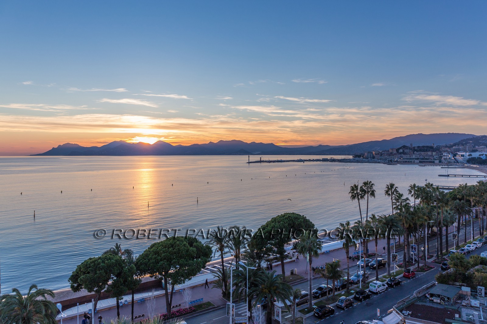 Cannes vue de l'Hôtel Martinez