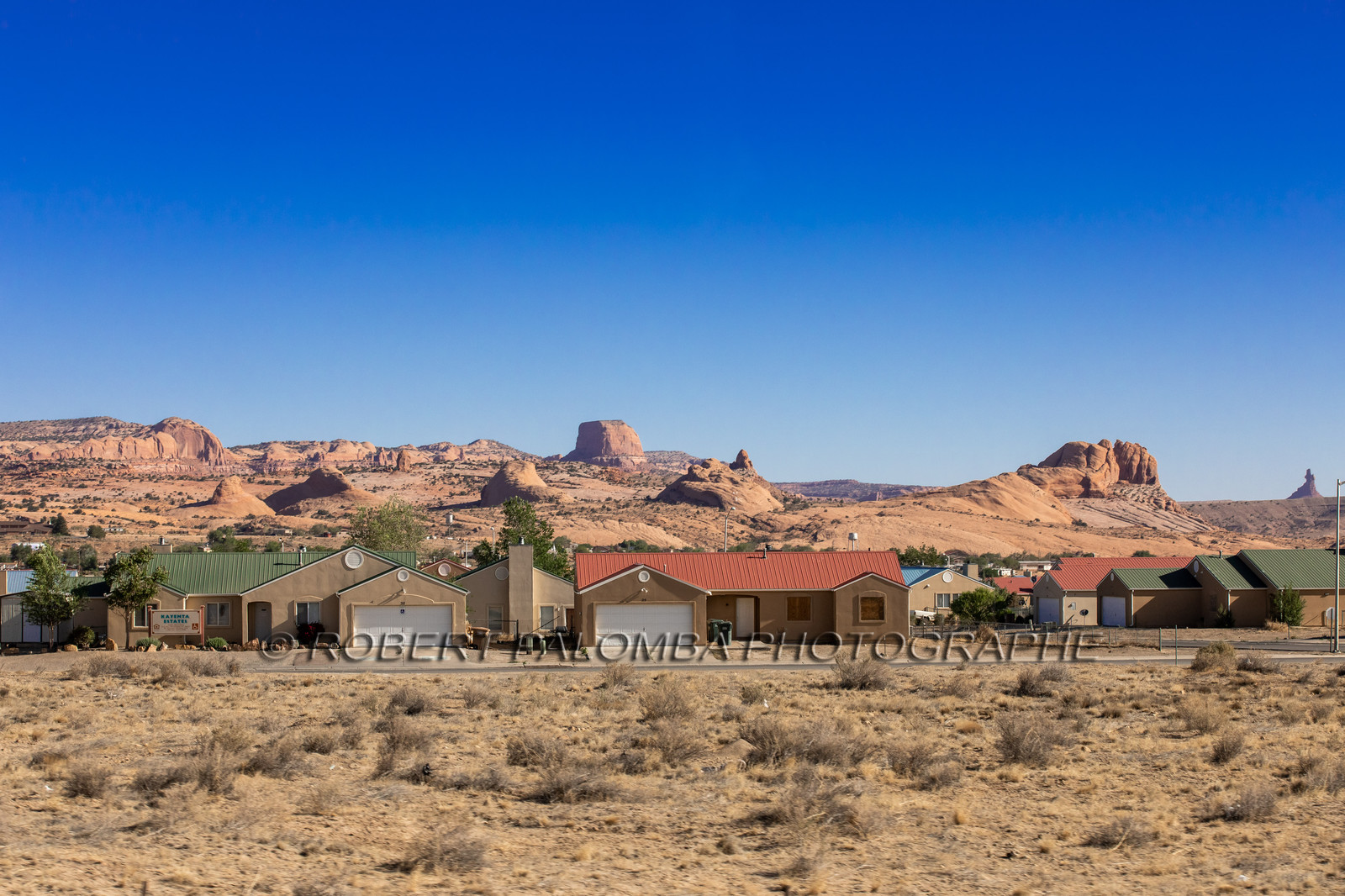 Sur la route pour aller à Antelope Canyon
