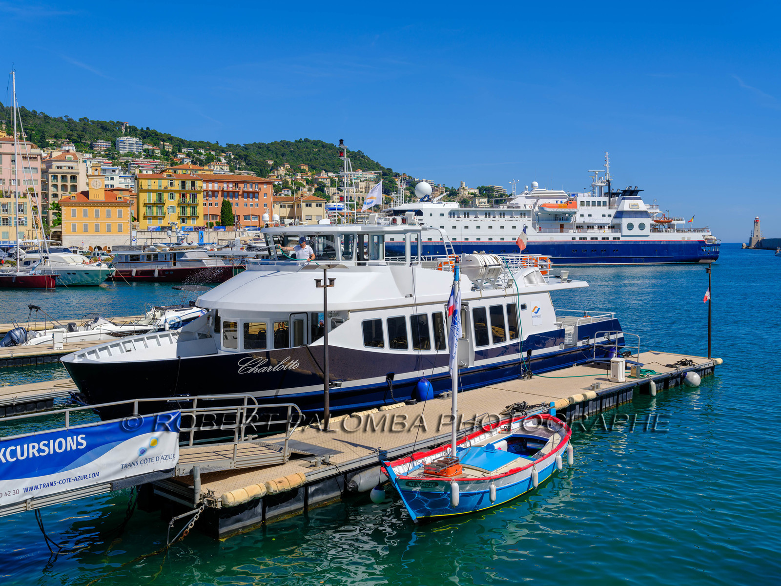 Promenade côtière Nice-Villefranche