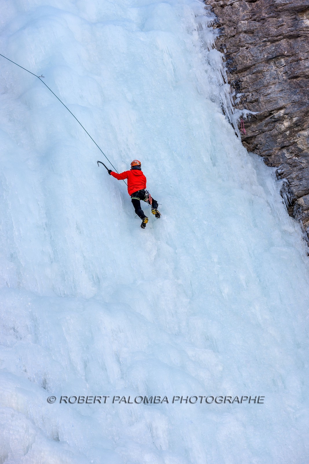 Escalade glacière