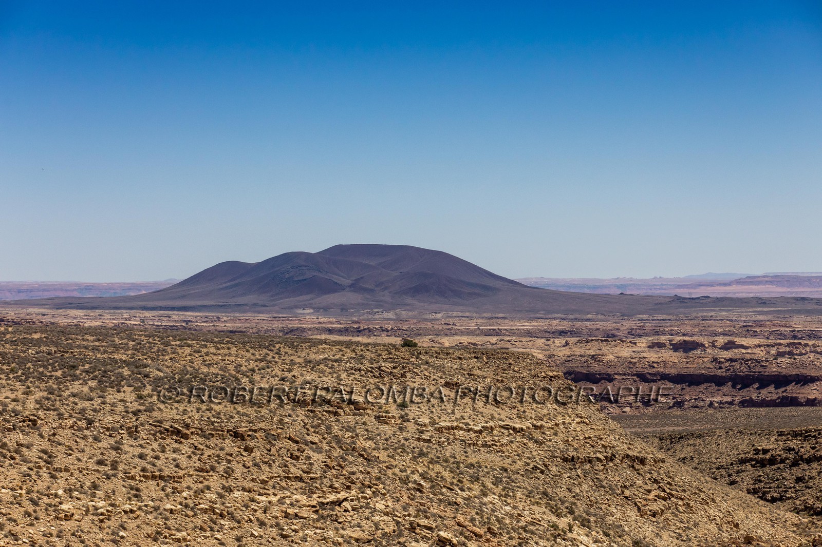 Sur la route en quittant le Grand Canyon