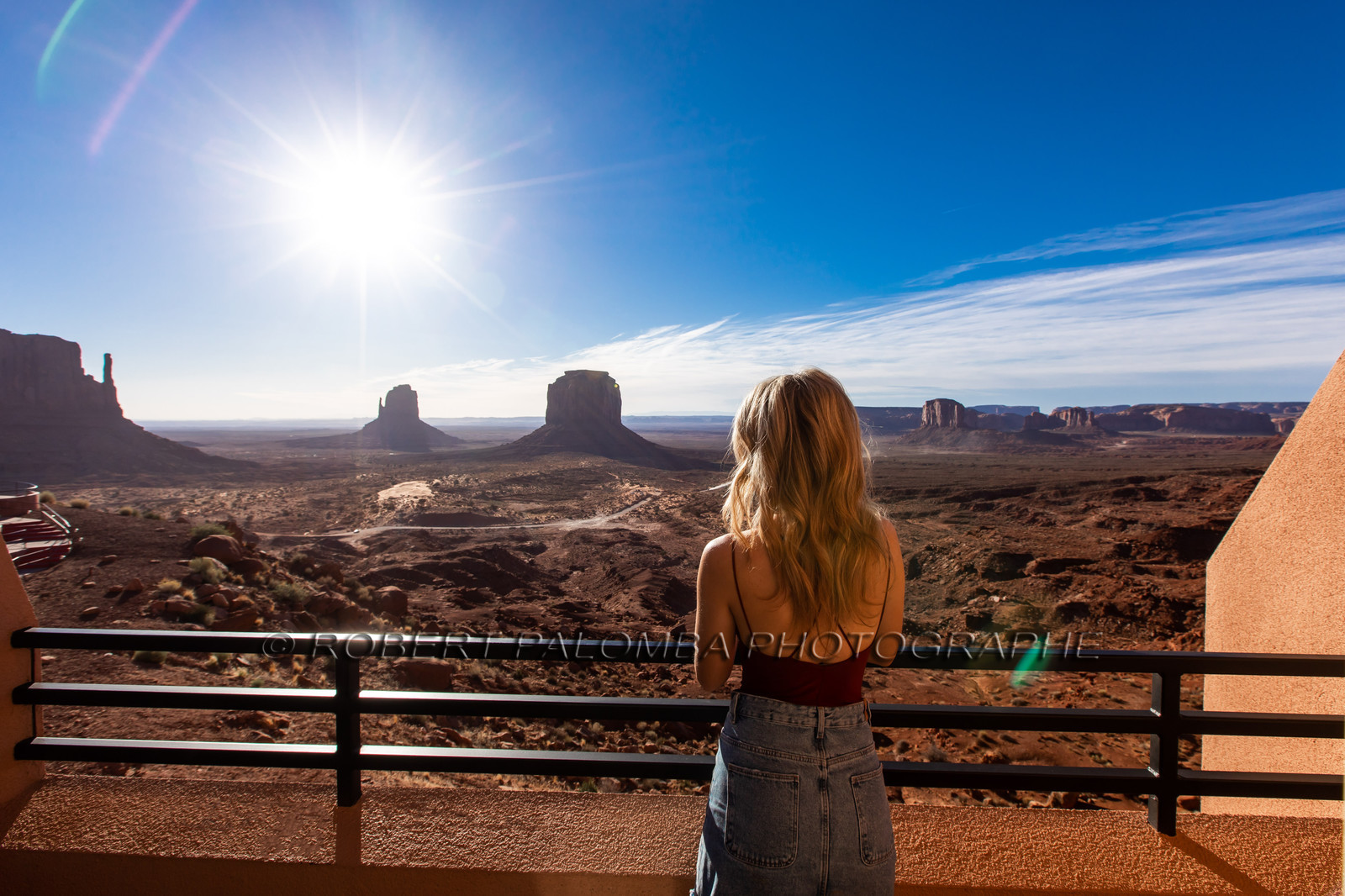 Vue de l'hôtel The View à Monument Valley
