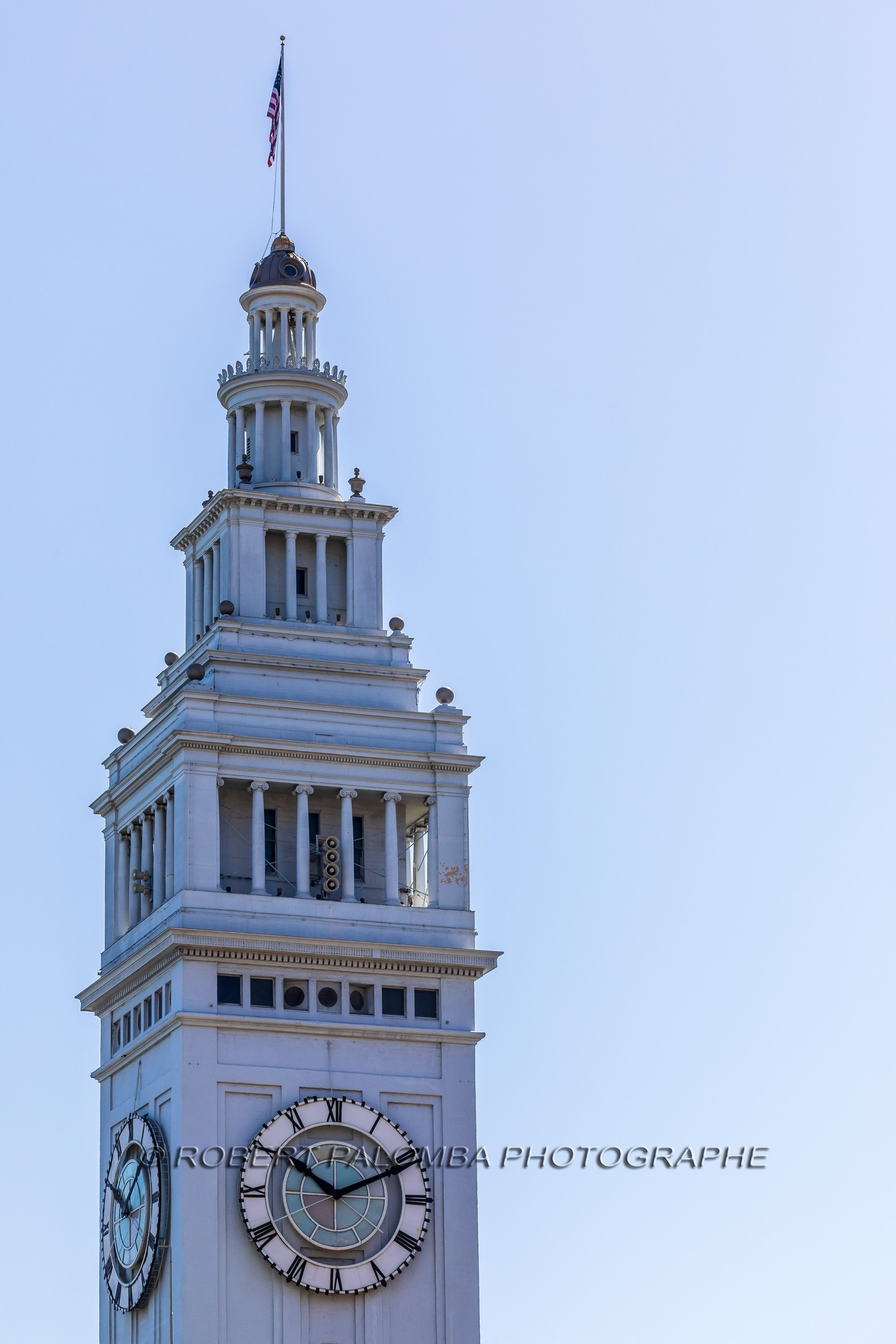 Horloge du Ferry Bulding à San Francisco