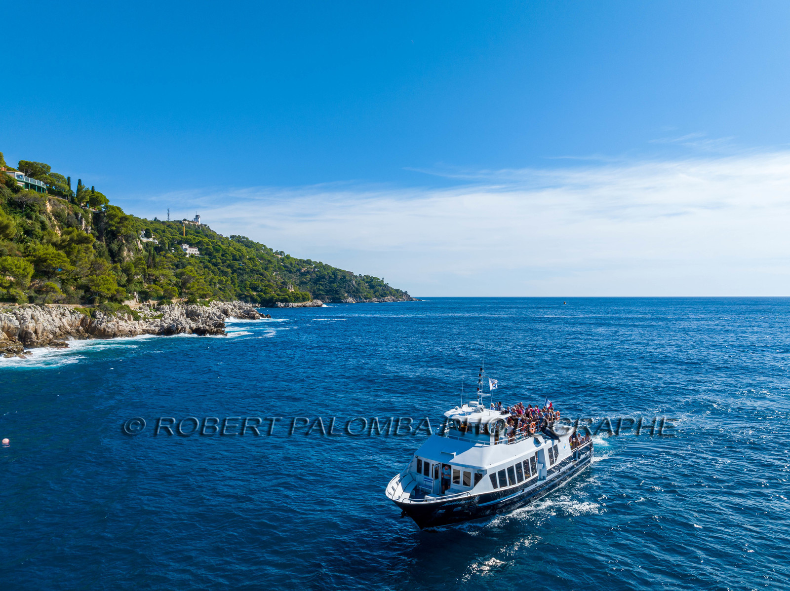 Promenade côtière Nice-Villefranche-sur-Mer