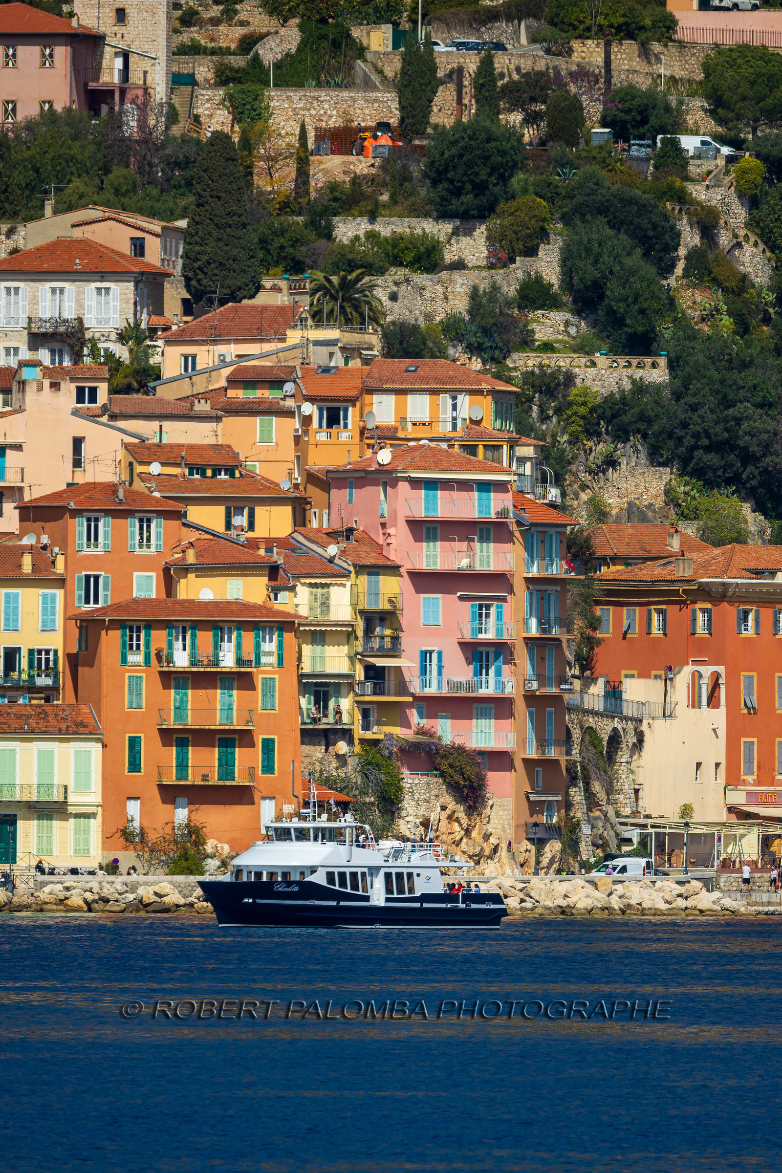 Promenade côtière Nice-Villefranche