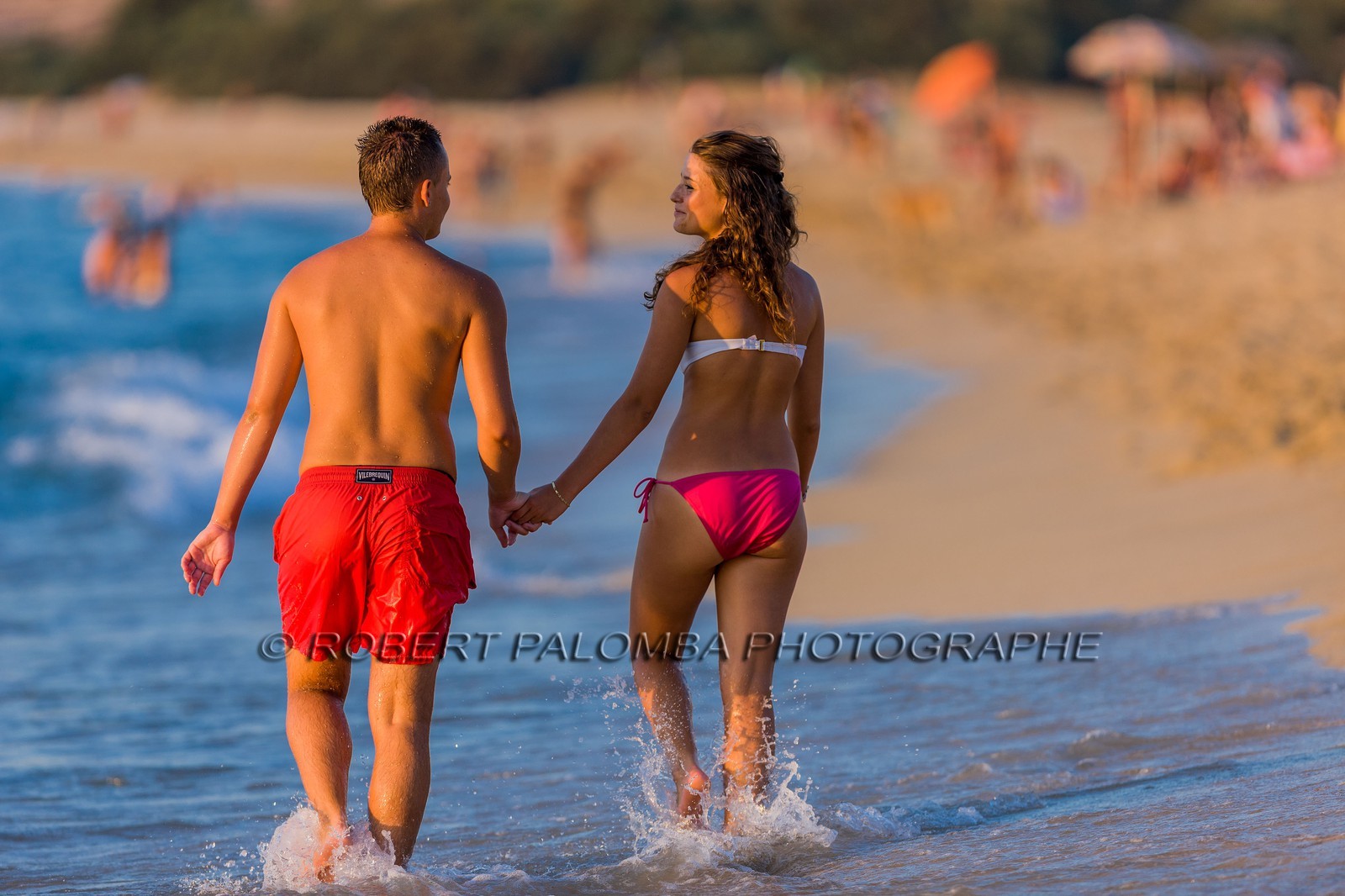 Couple sur une plage