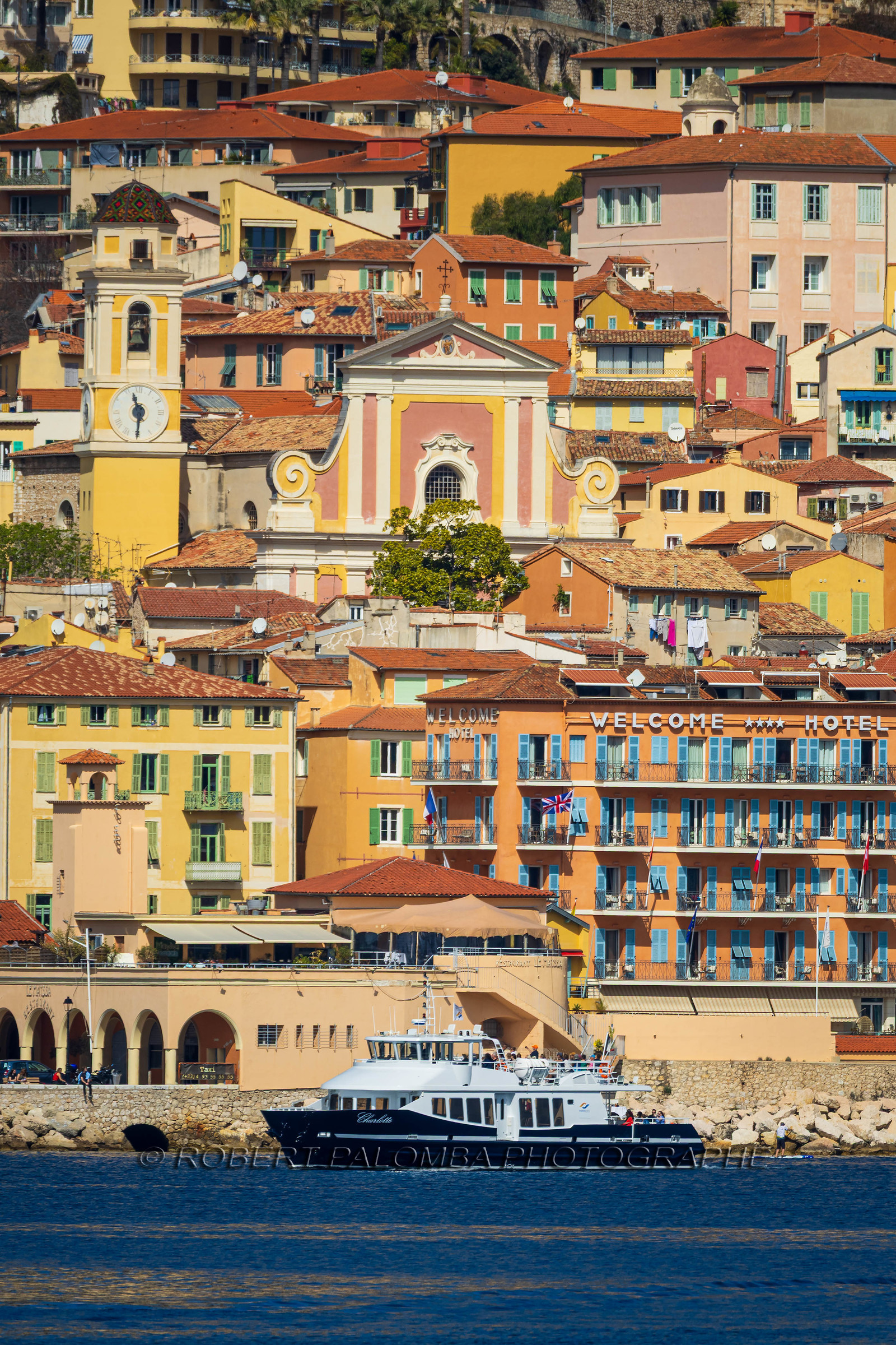 Promenade côtière Nice-Villefranche