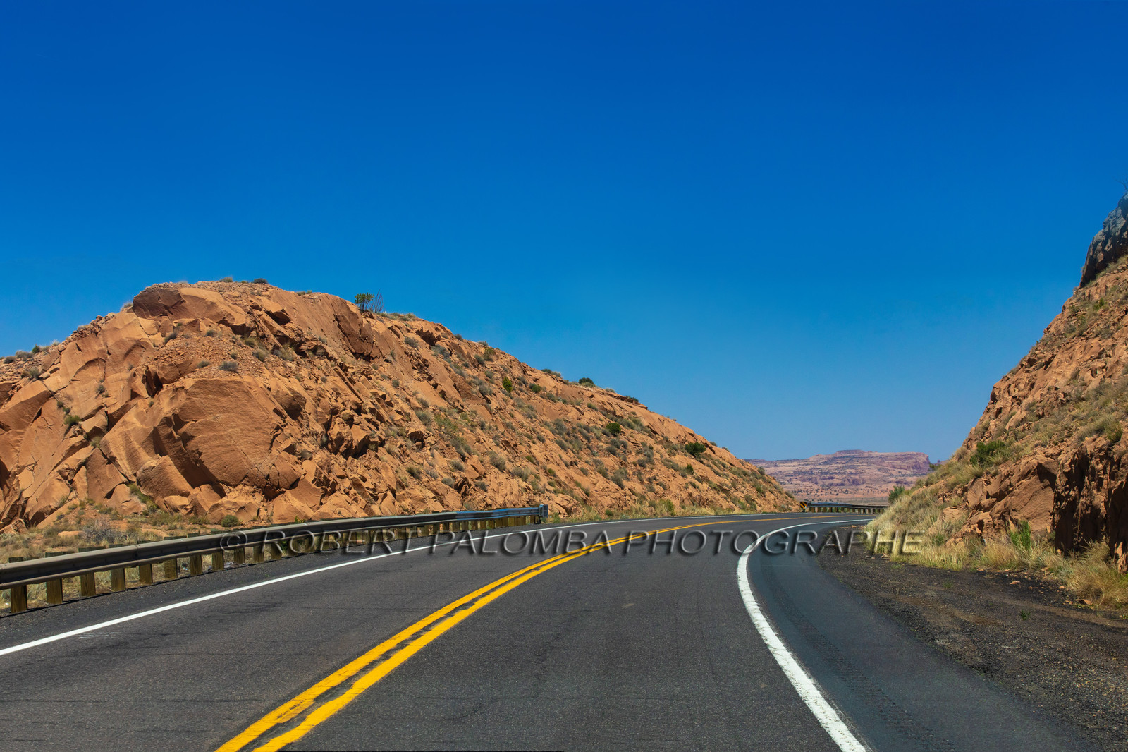 Sur la route pour aller à Monument valley
