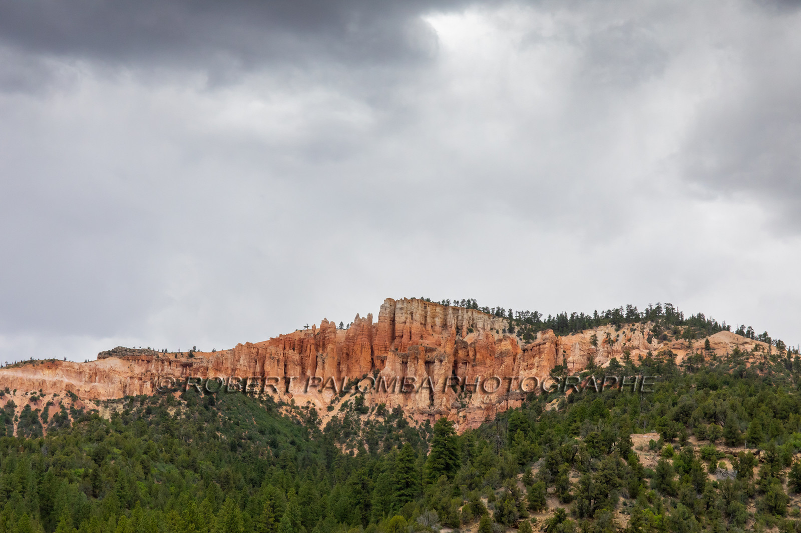 Sur la route pour aller à Bryce Canyon
