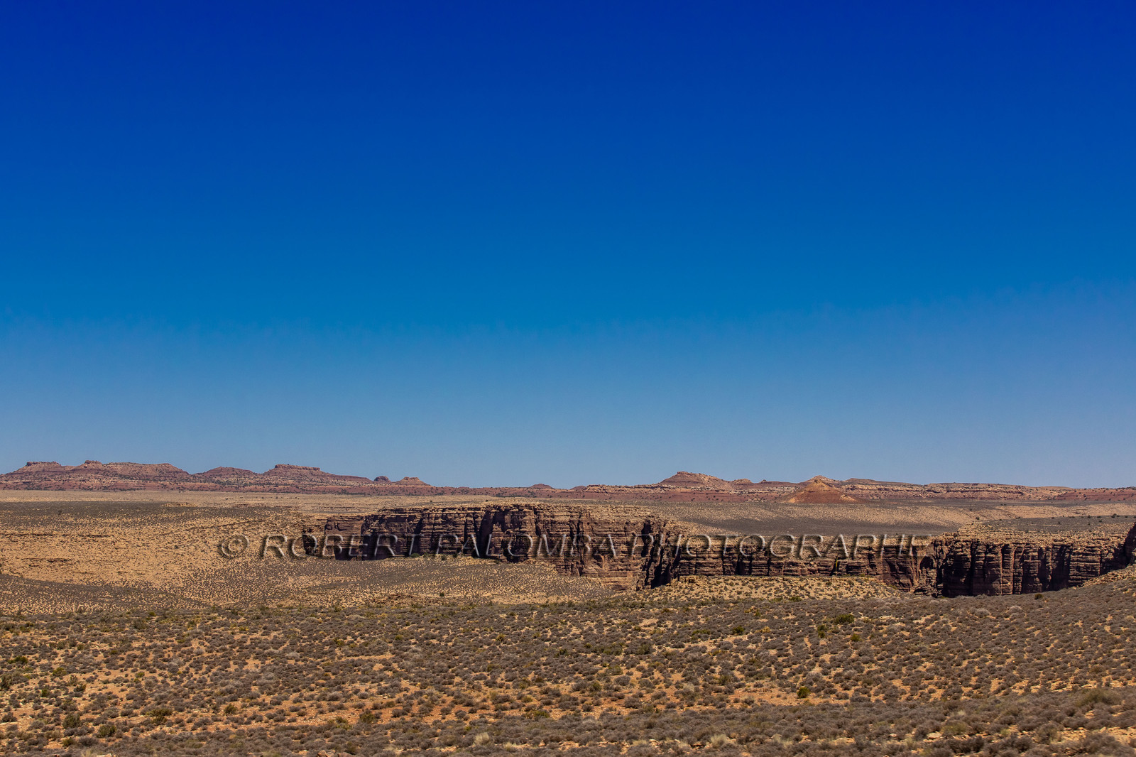Sur la route en quittant le Grand Canyon