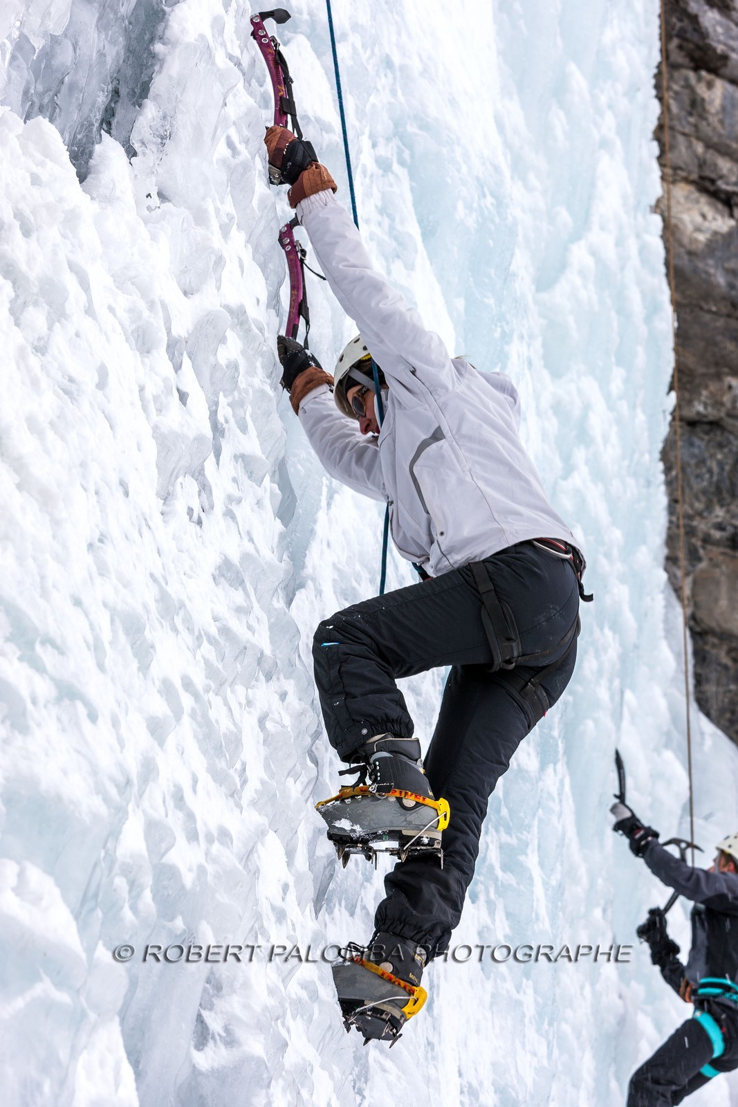 Escalade glacière
