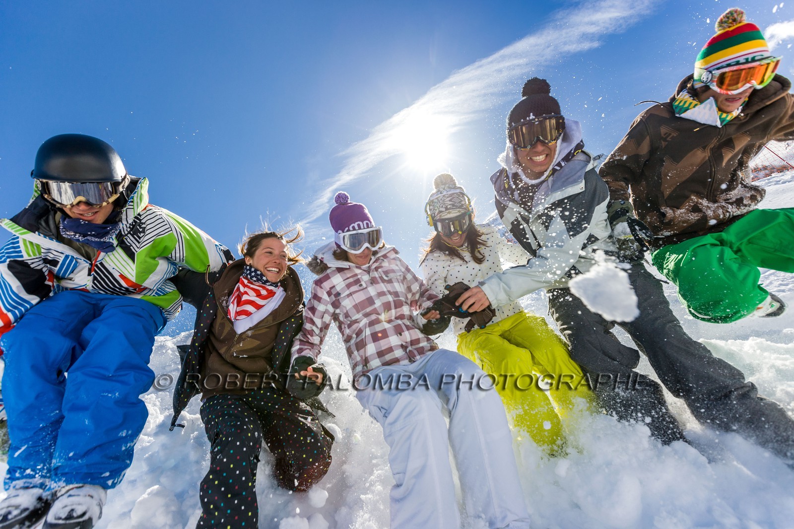 Jeux à la neige