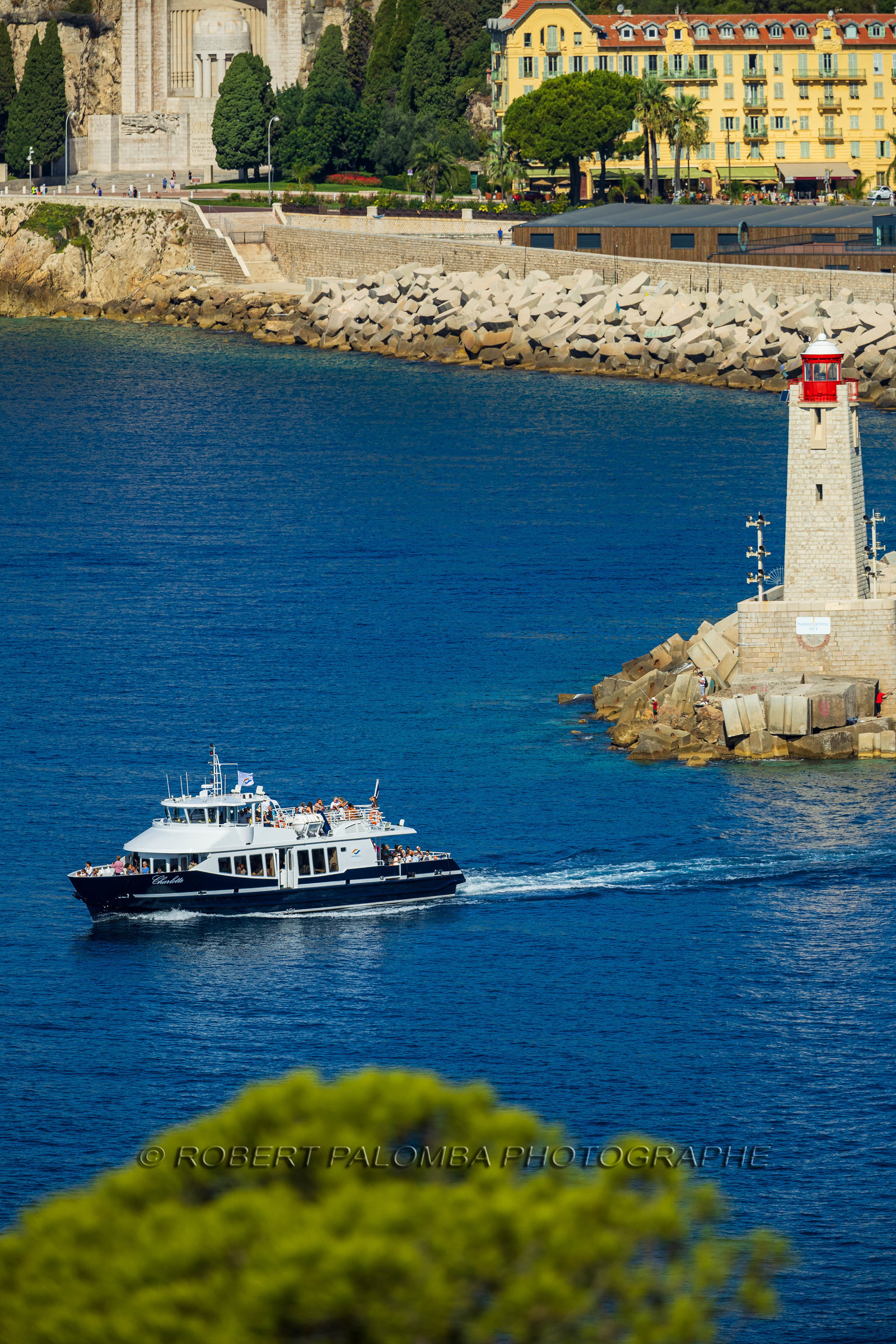 Promenade côtière Nice-Villefranche