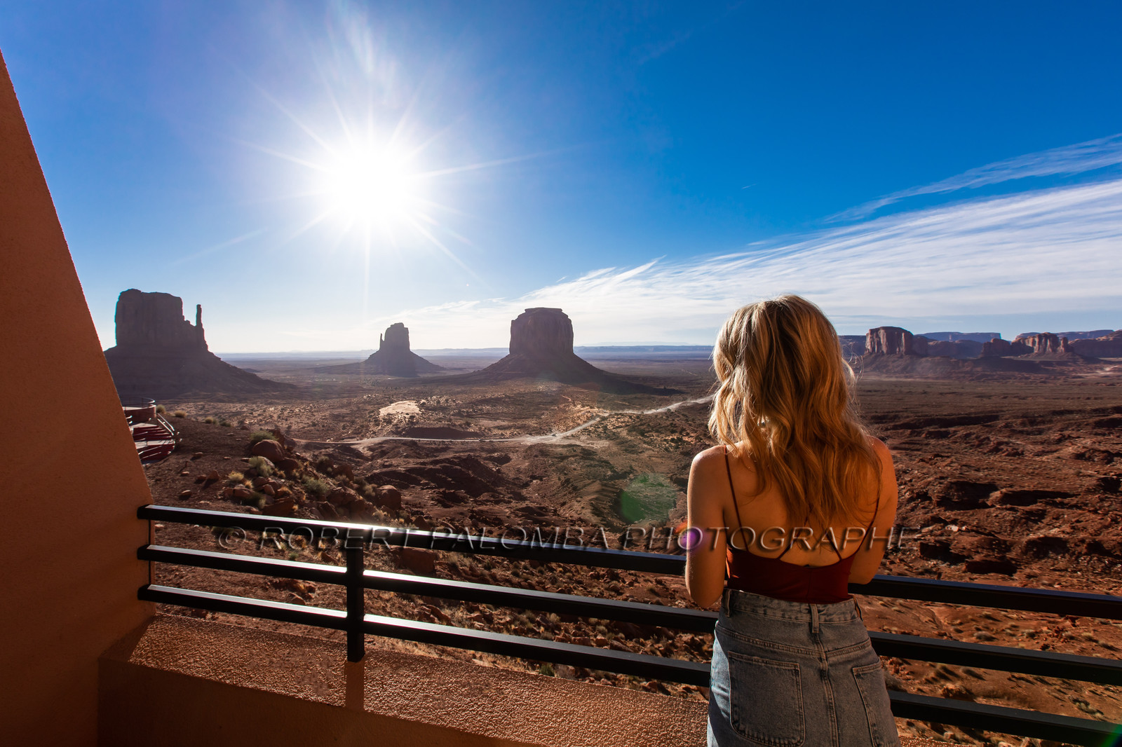 Vue de l'hôtel The View à Monument Valley