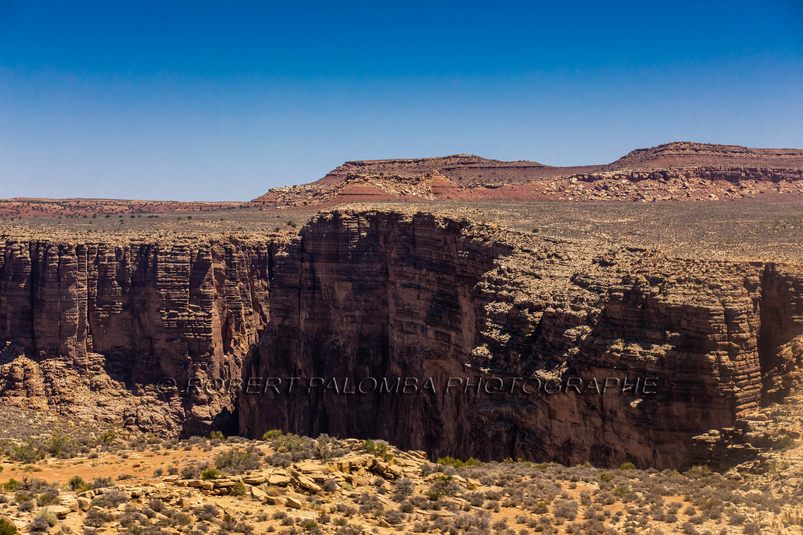 Sur la route en quittant le Grand Canyon