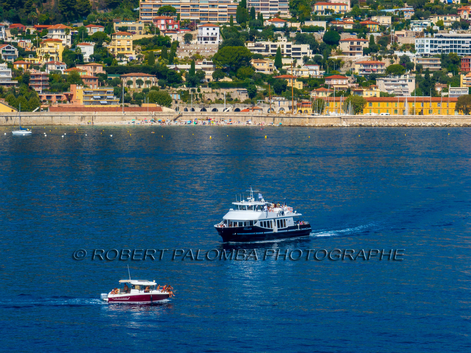 Promenade côtière Nice-Villefranche