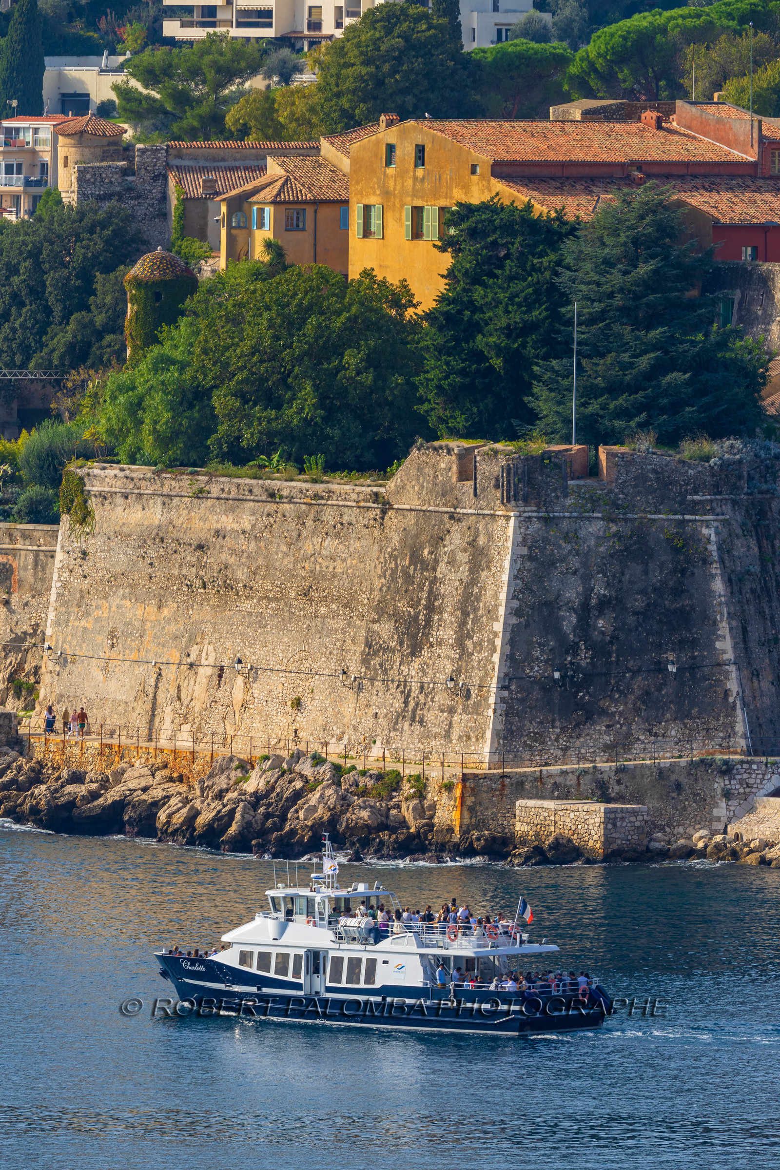 Promenade côtière Nice-Villefranche