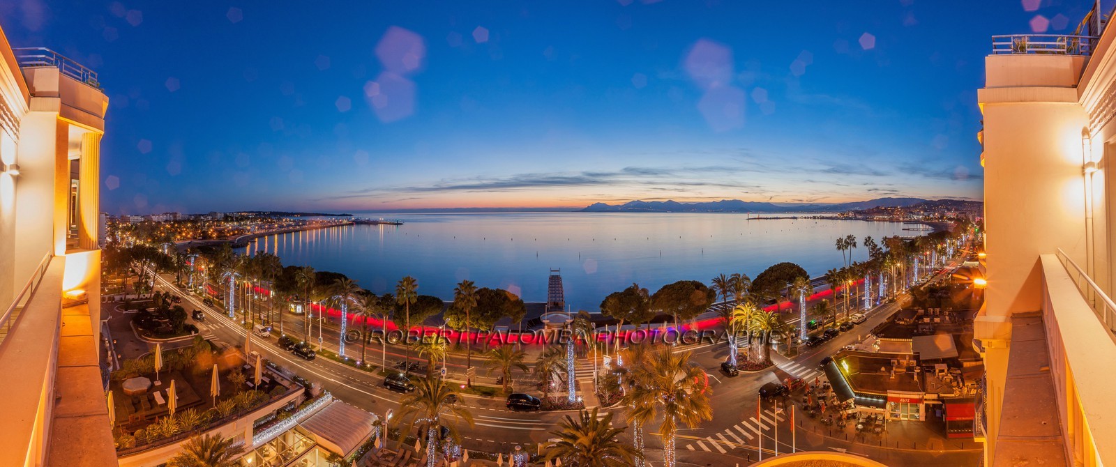 Cannes vue de l'Hôtel Martinez