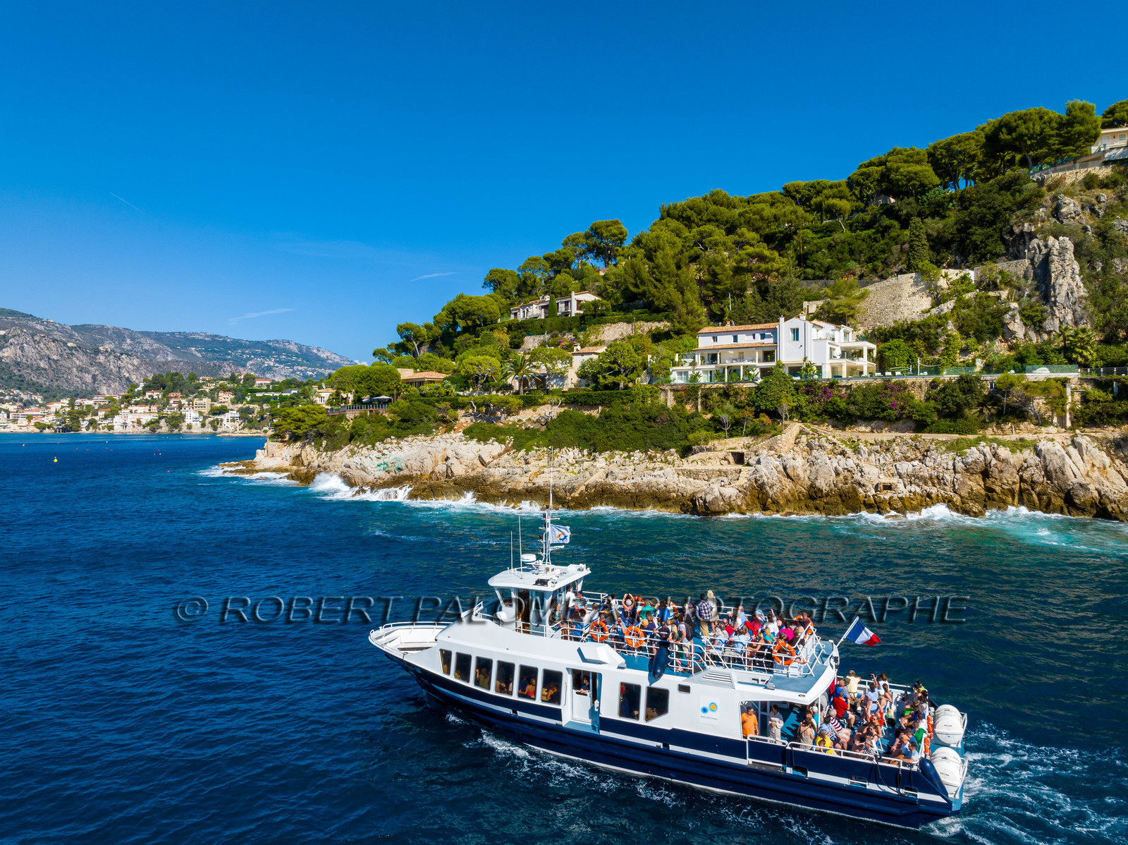 Promenade côtière Nice-Villefranche-sur-Mer