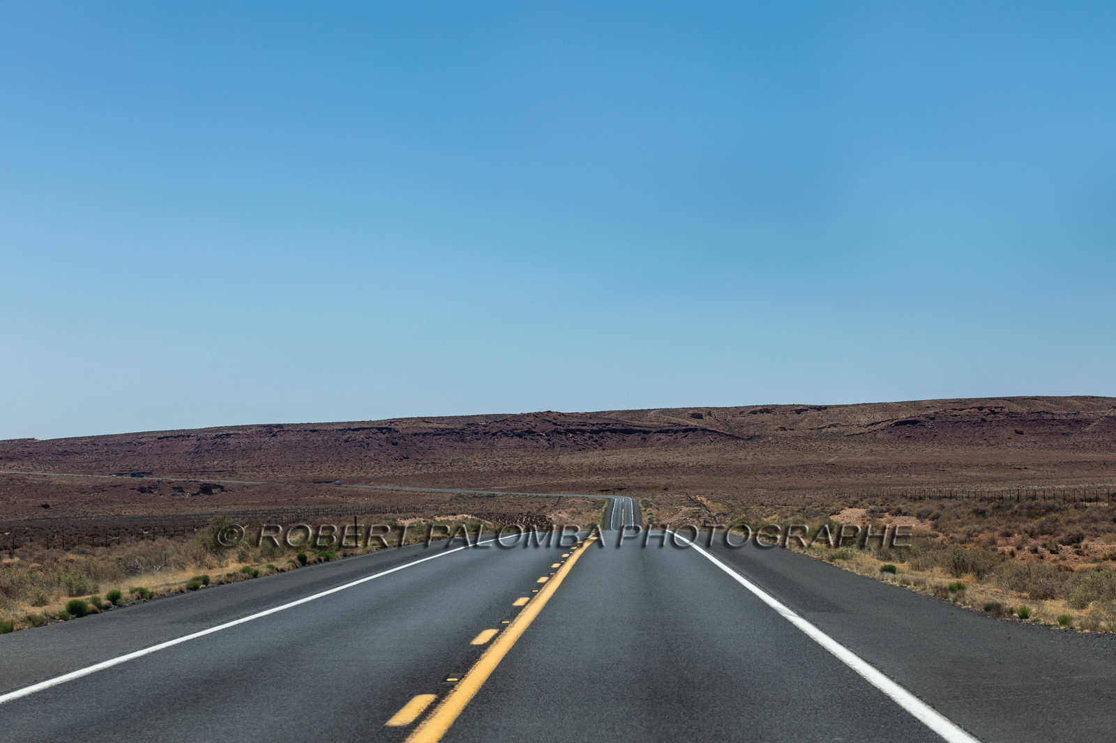 Sur la route en quittant le Grand Canyon