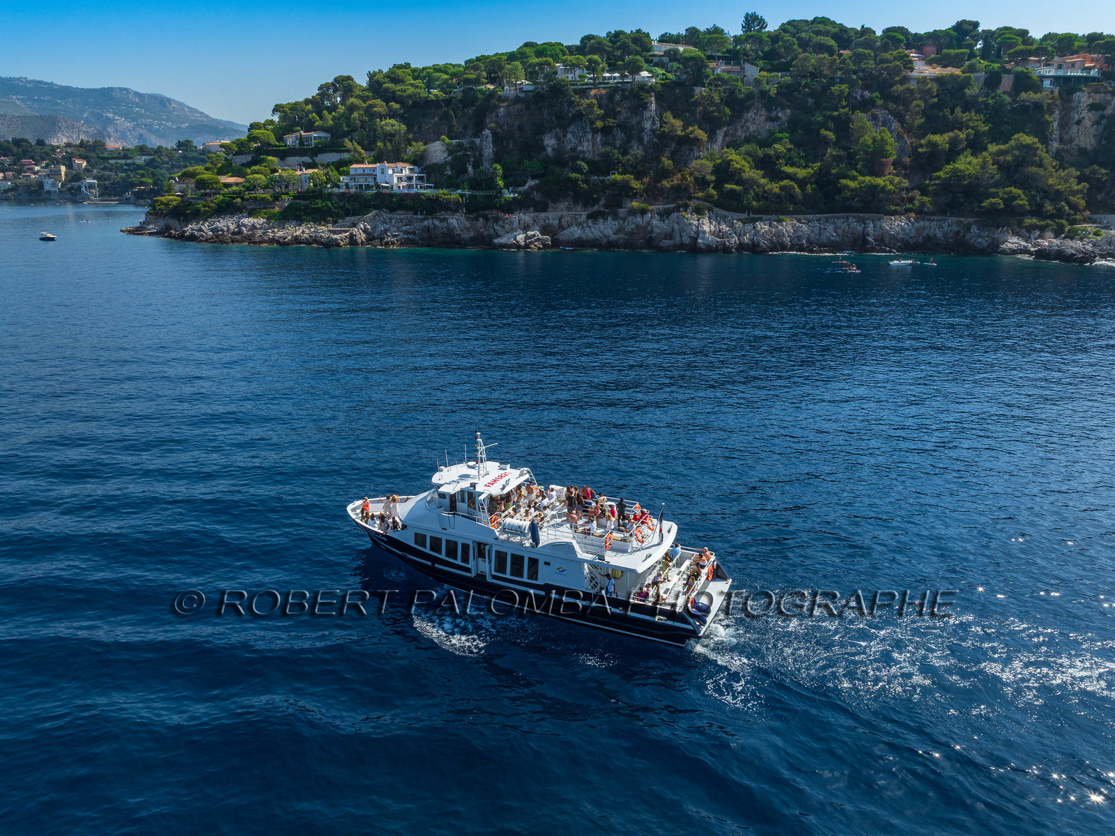Promenade côtière Nice-Villefranche