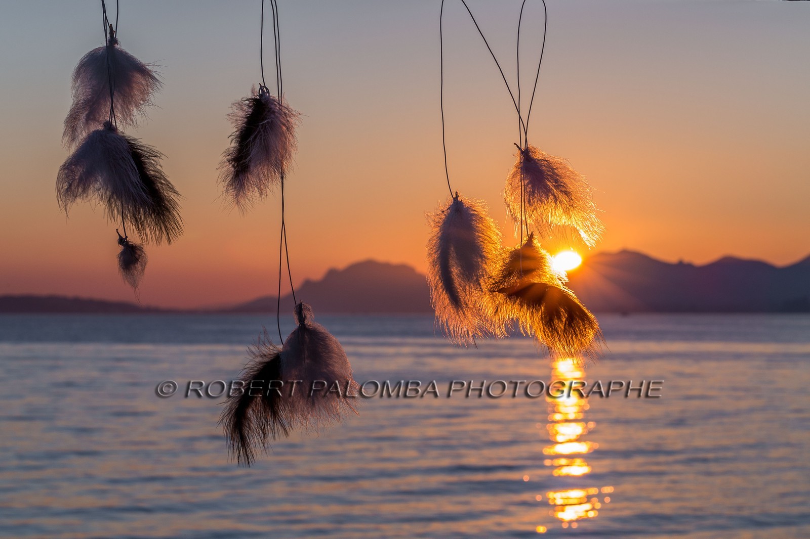 L'Estérel vu de Juan-les-Pins