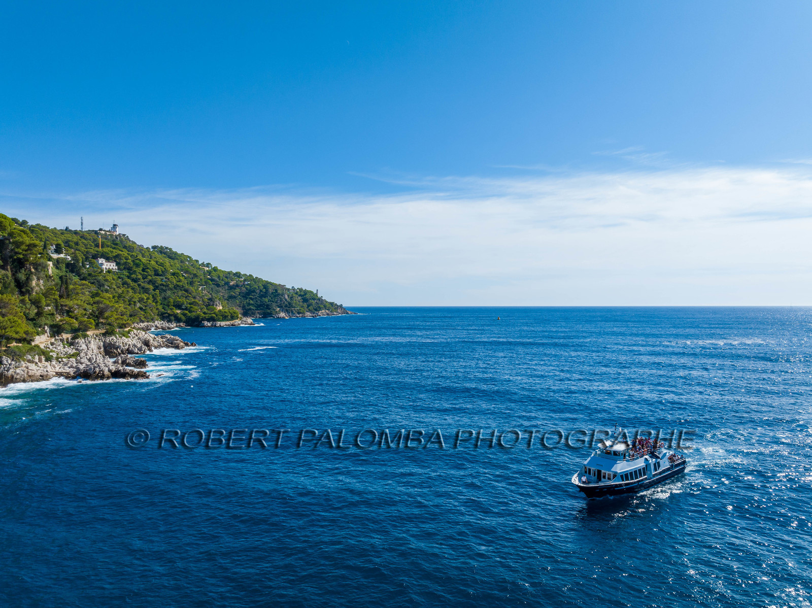 Promenade côtière Nice-Villefranche-sur-Mer