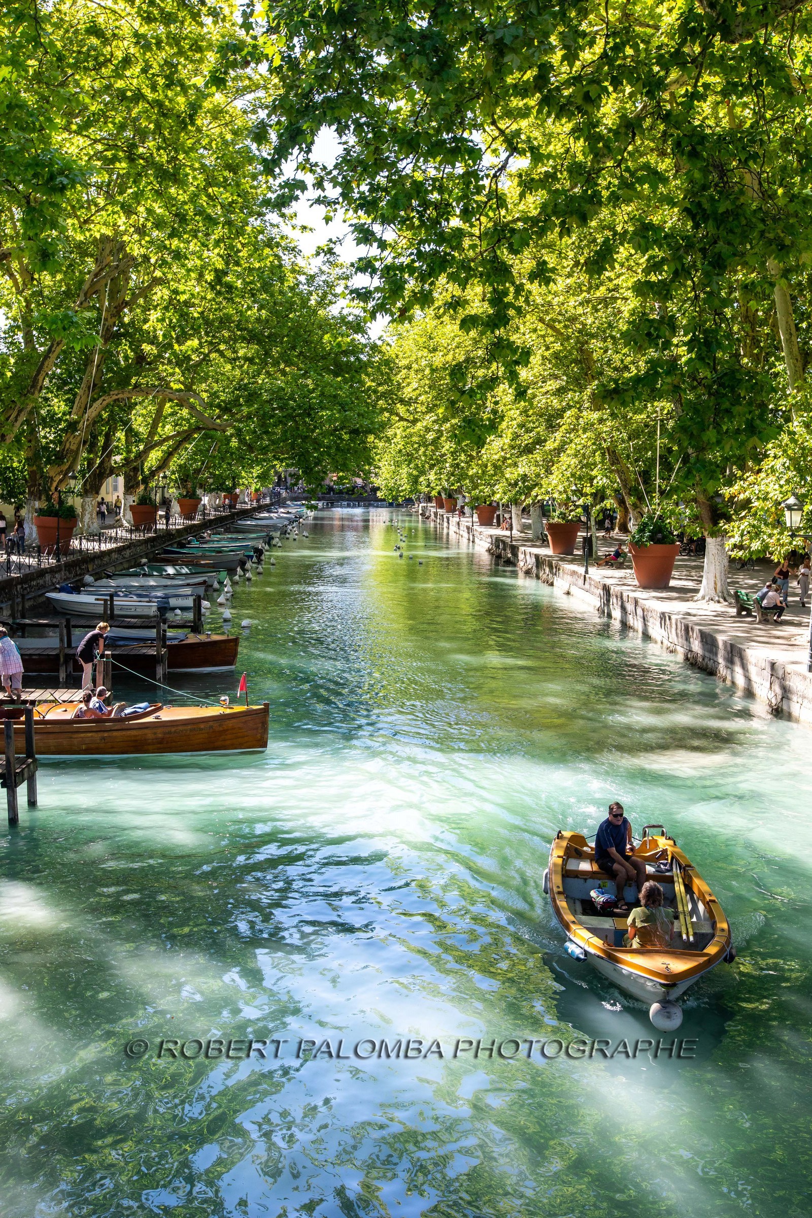 Canal du Vassé à Annecy
