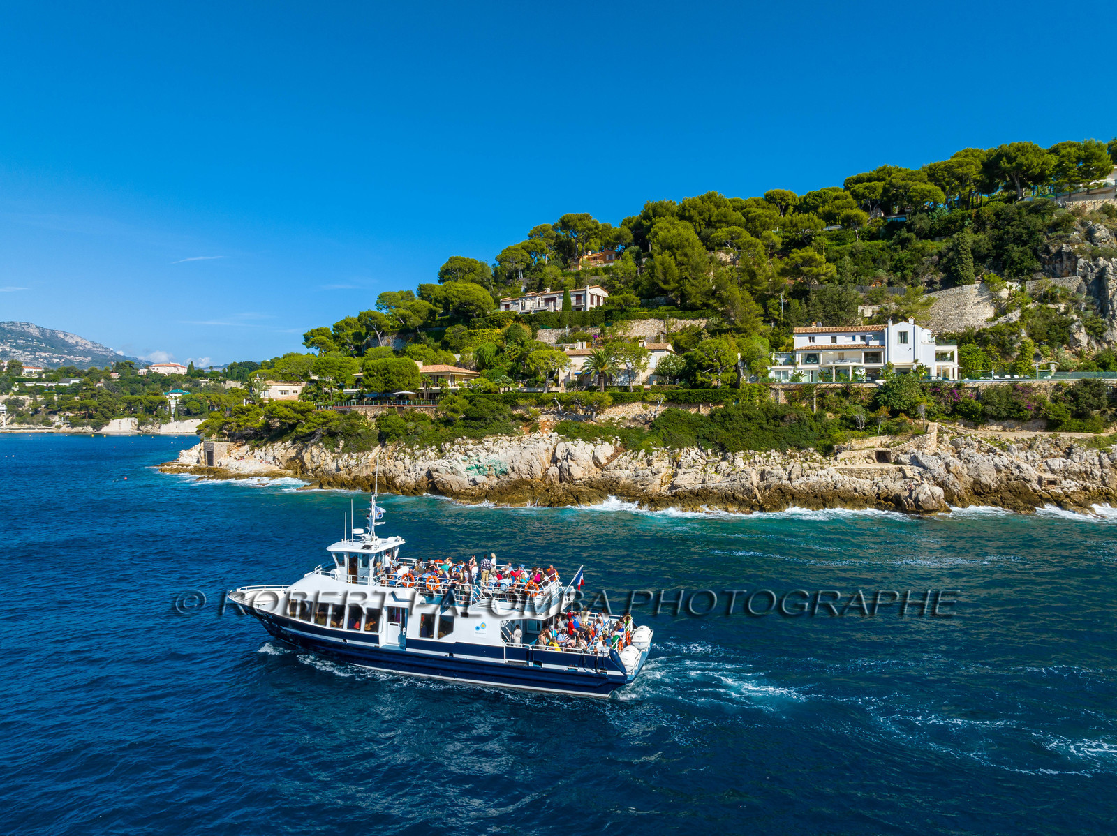 Promenade côtière Nice-Villefranche-sur-Mer