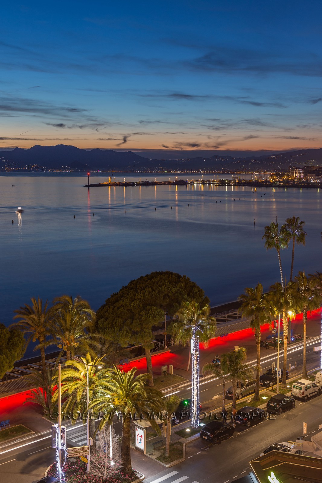 Cannes vue de l'Hôtel Martinez