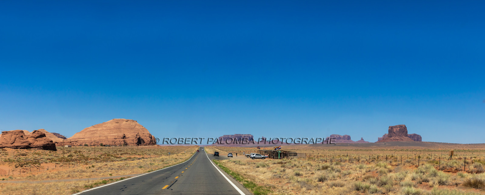 Sur la route pour aller à Monument valley