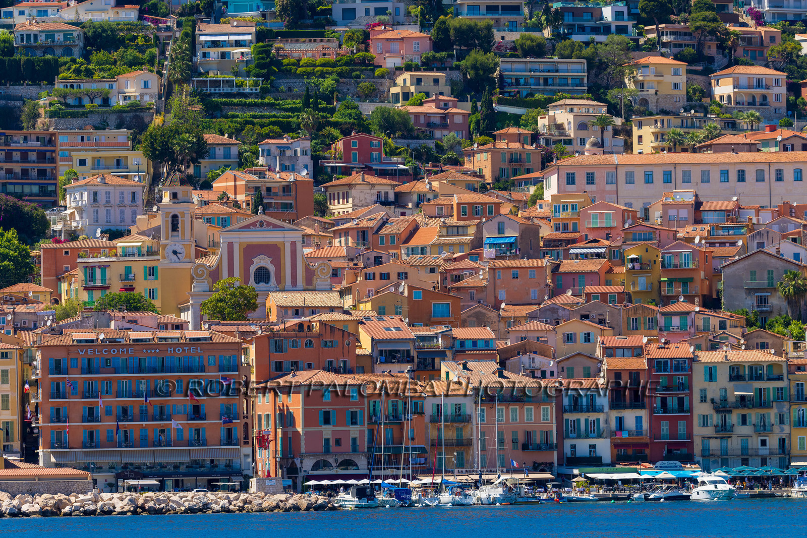 Promenade côtière Nice-Villefranche