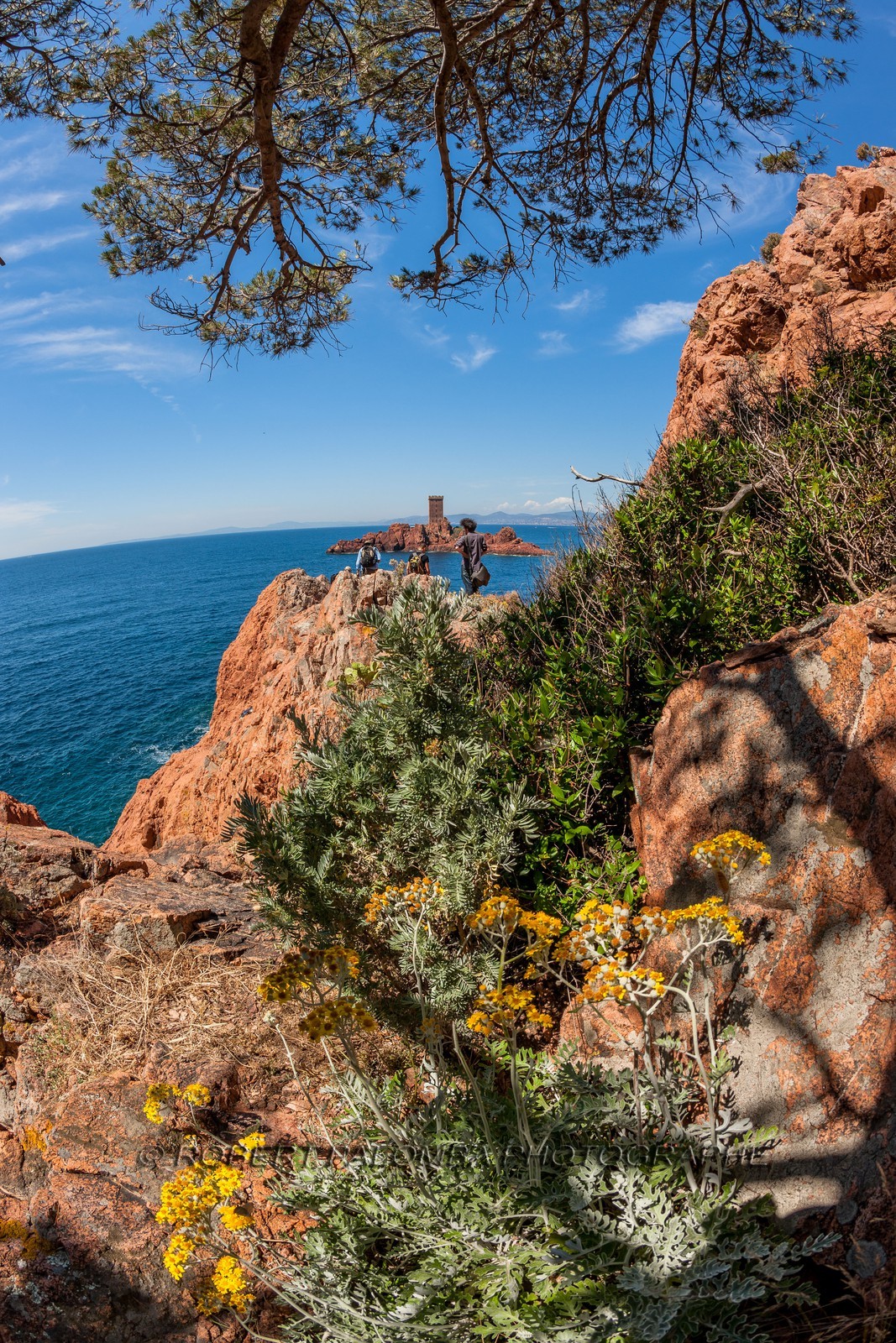 Le Dramont et l'Ile d'or