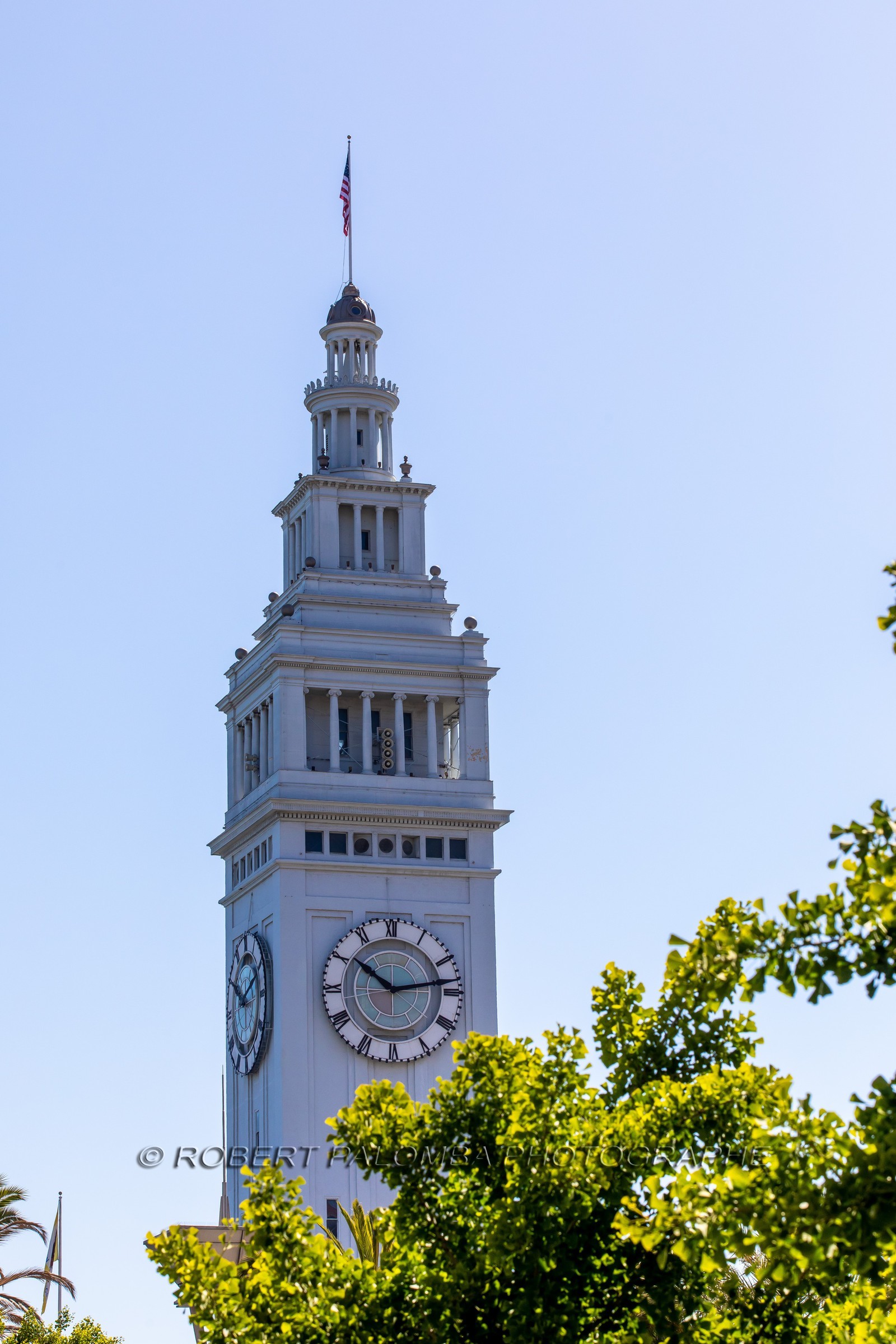Horloge du Ferry Bulding à San Francisco