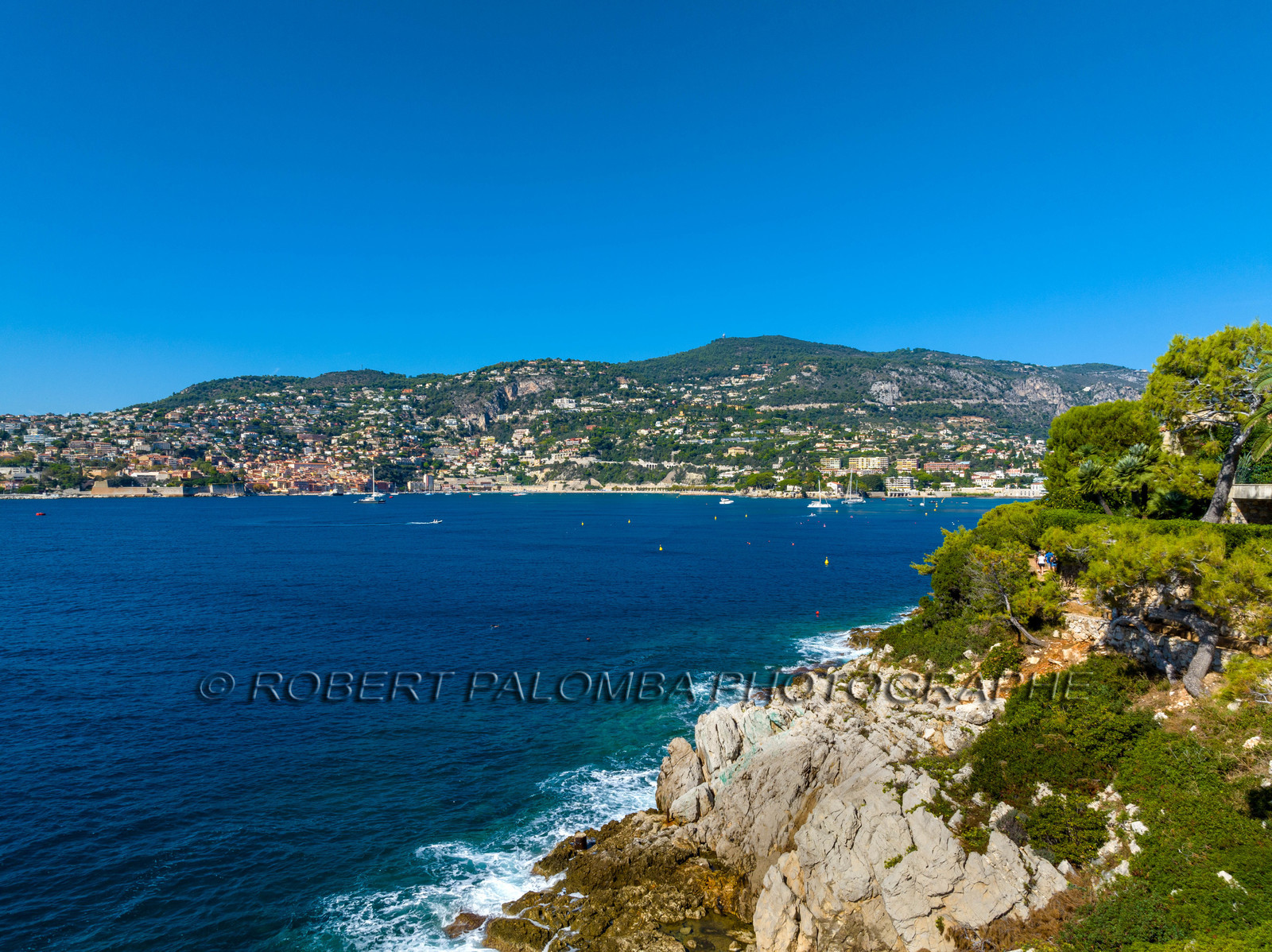 Promenade côtière Nice-Villefranche-sur-Mer