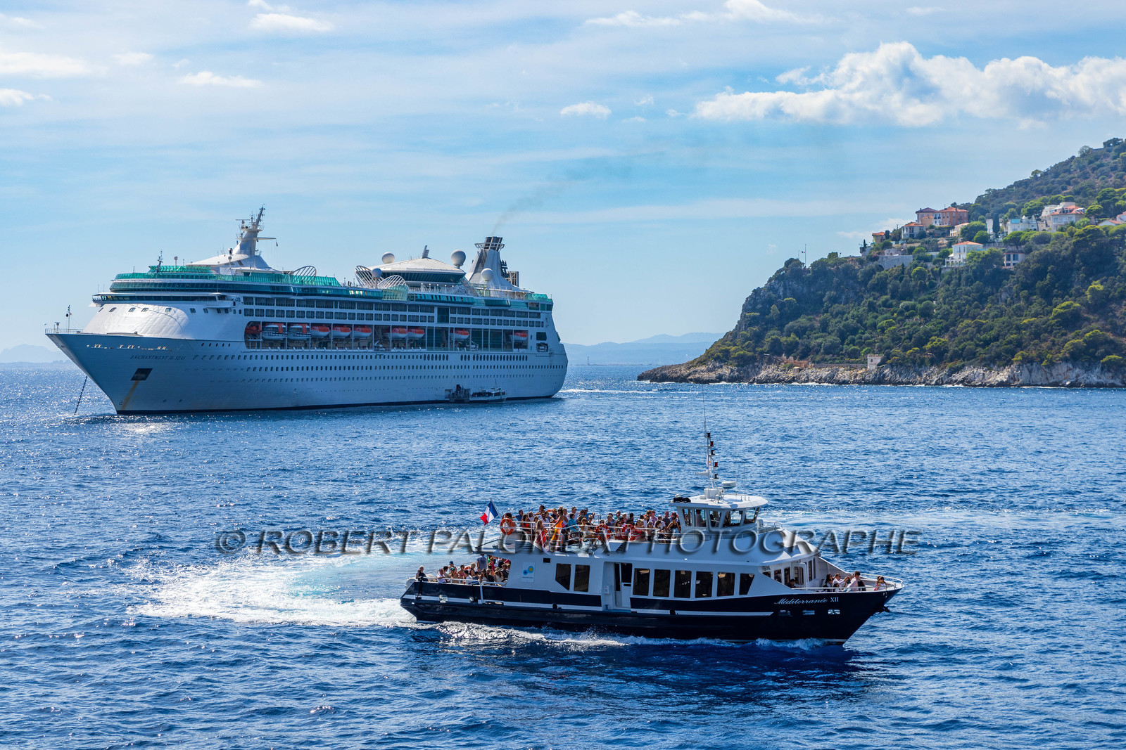 Promenade côtière Nice-Villefranche-sur-Mer