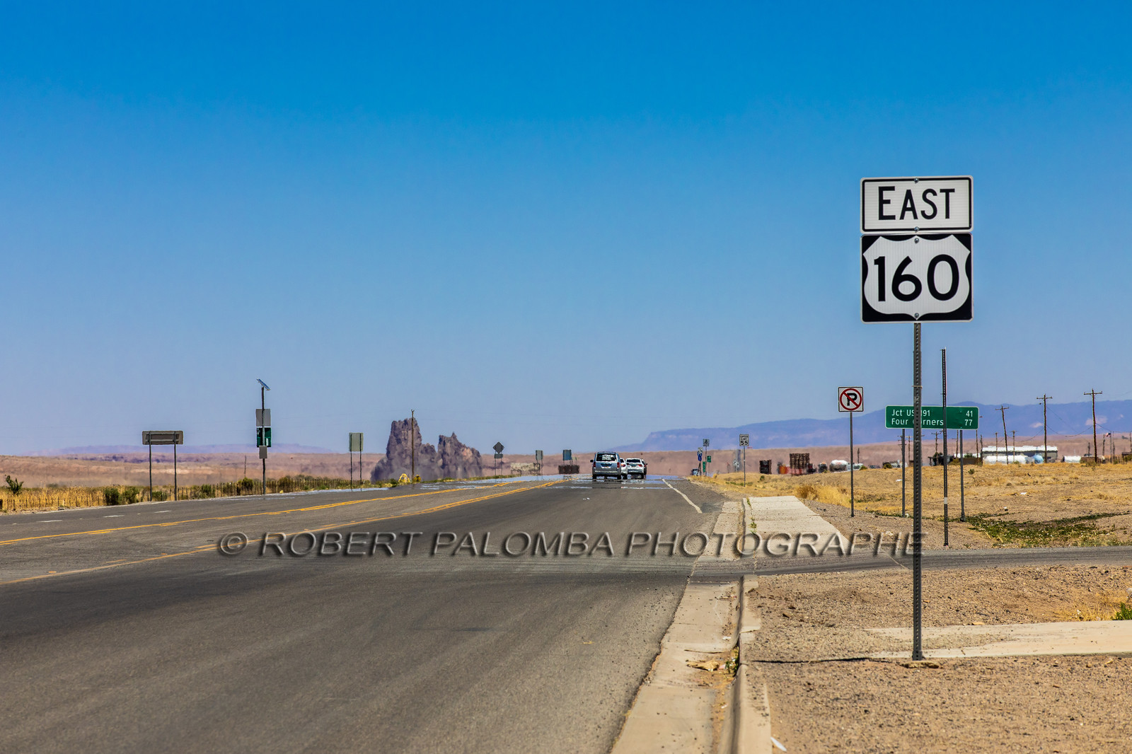 Sur la route pour aller à Monument valley