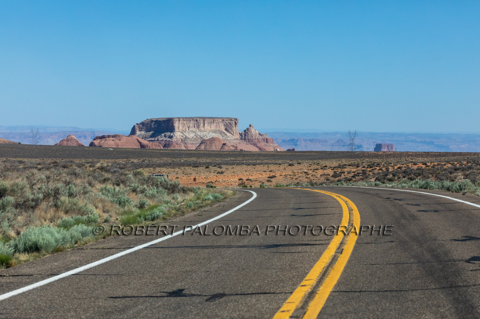 Sur la route pour aller à Antelope Canyon