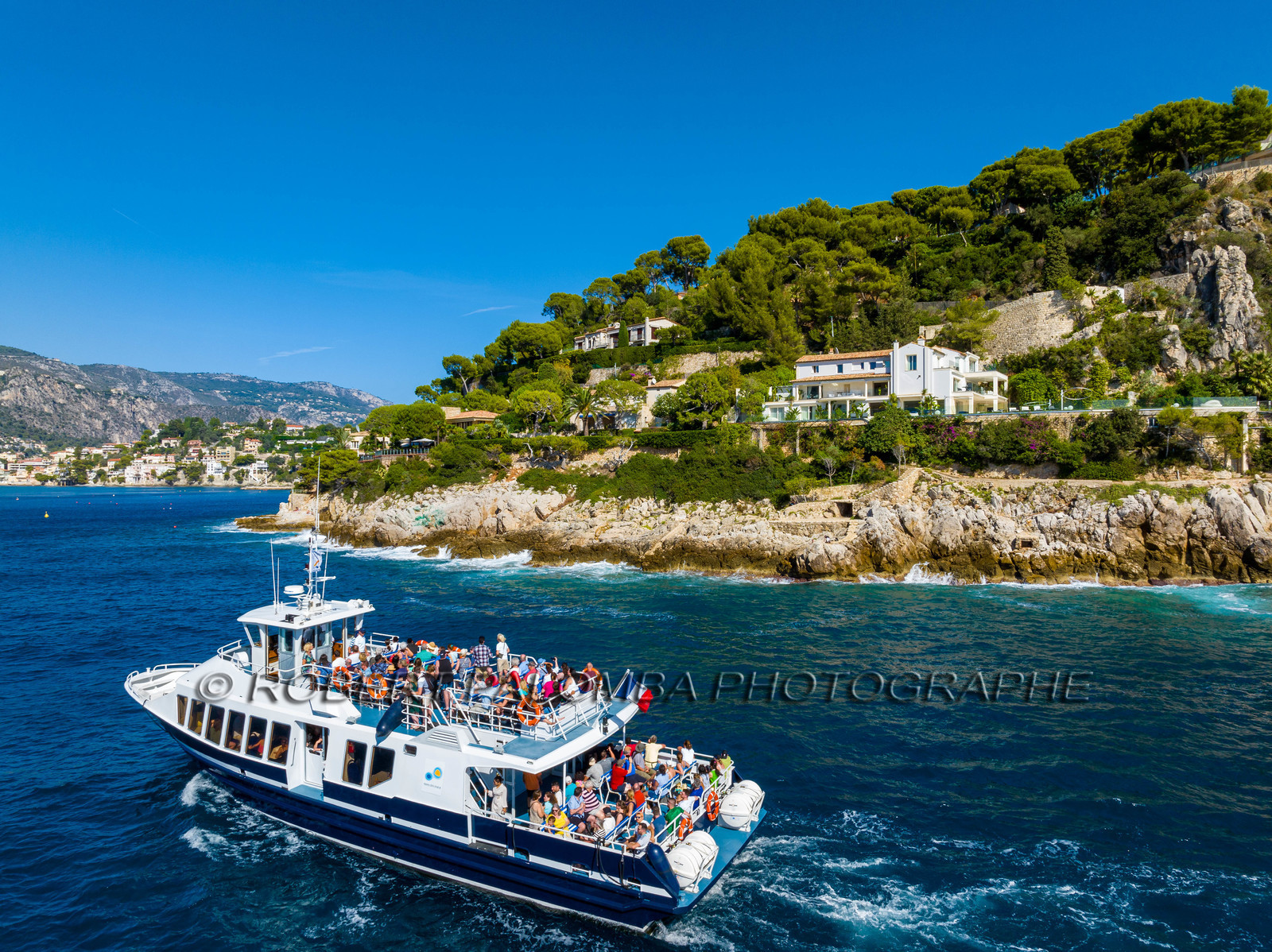 Promenade côtière Nice-Villefranche-sur-Mer