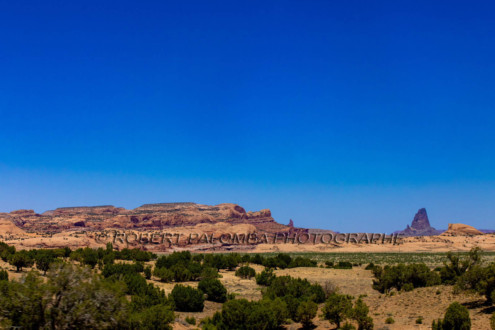 Sur la route pour aller à Monument valley