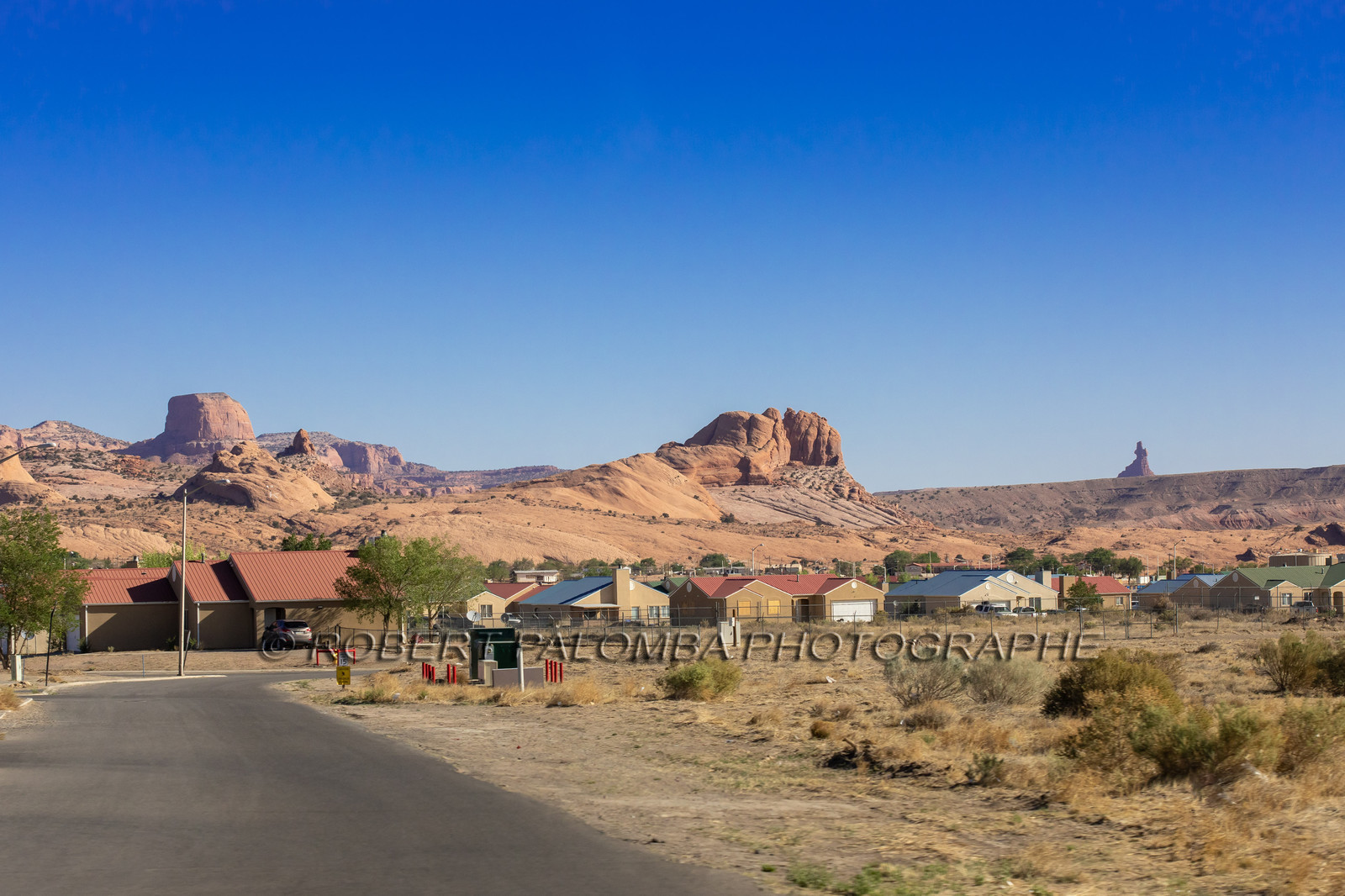 Sur la route pour aller à Antelope Canyon
