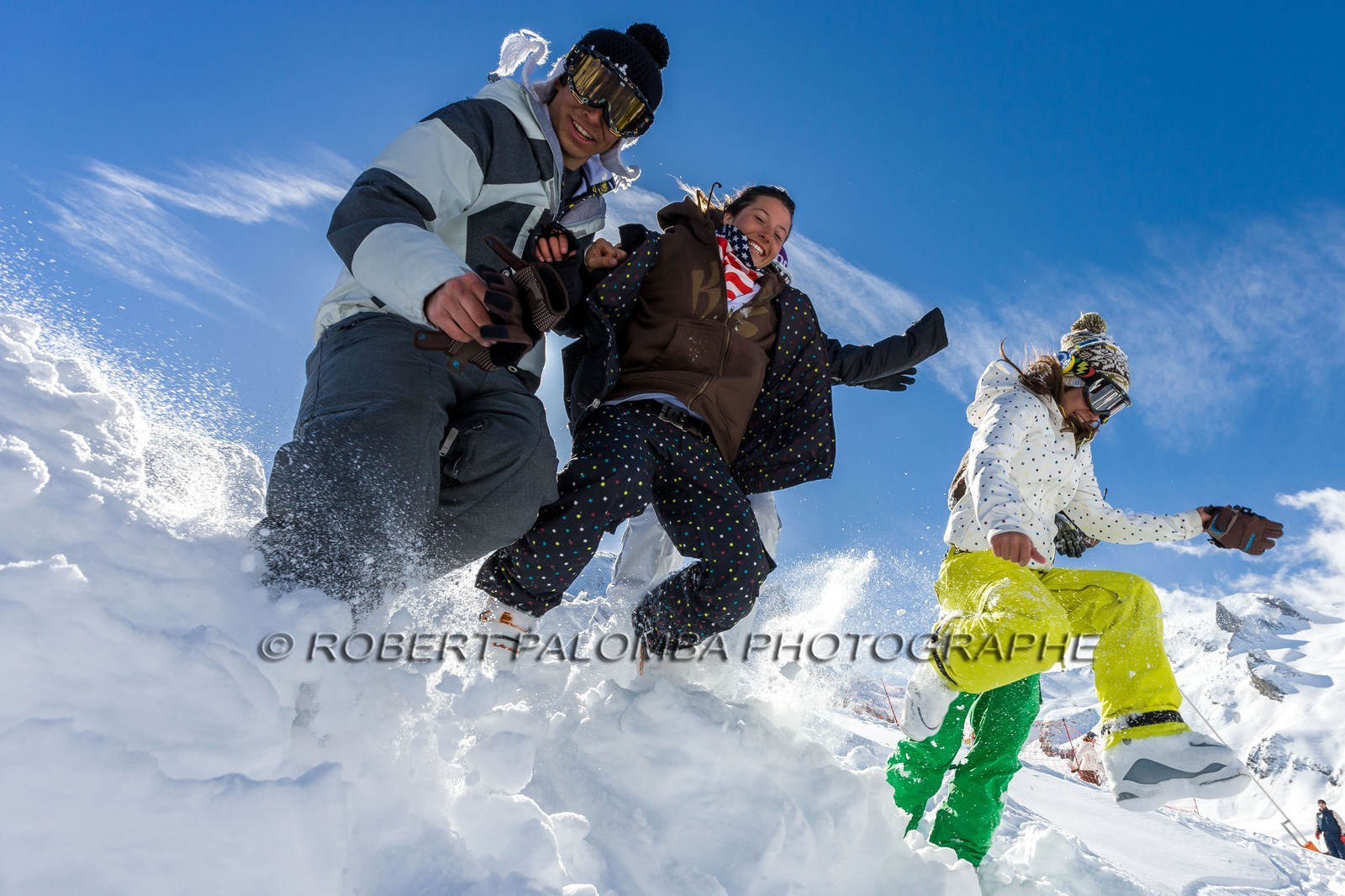 Jeux à la neige