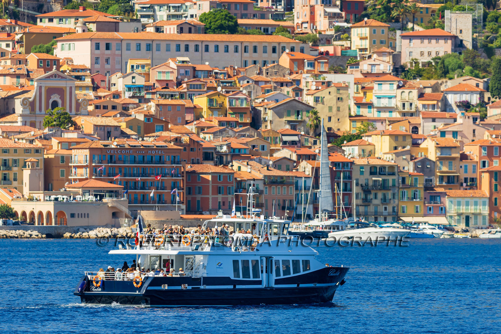 Promenade côtière Nice-Villefranche