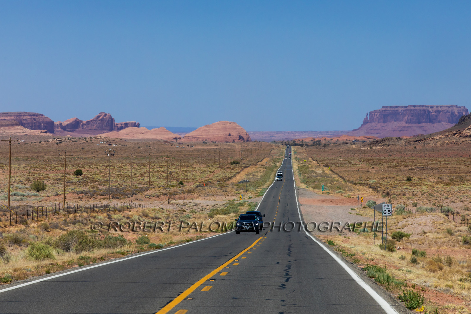 Sur la route pour aller à Monument valley