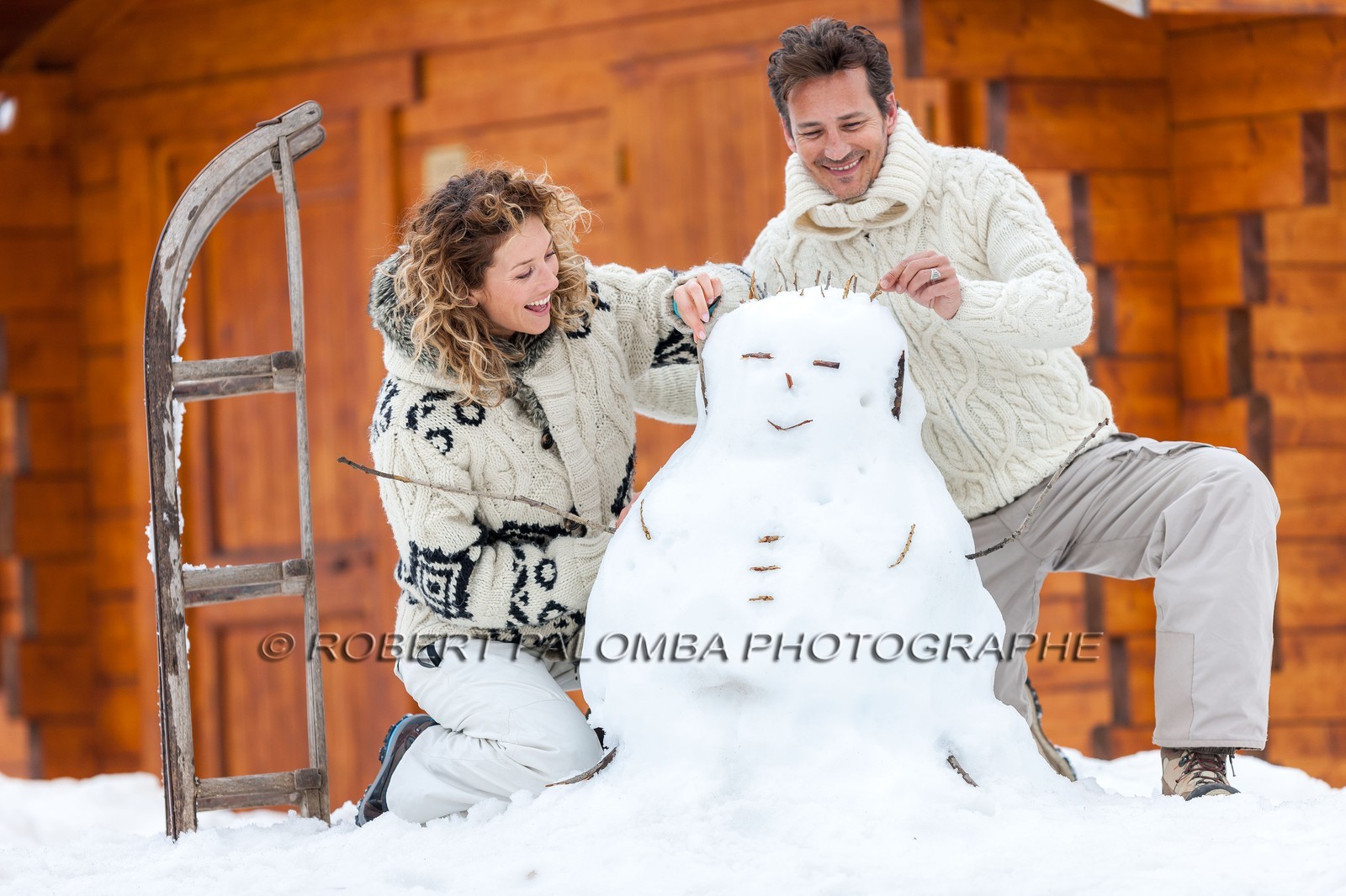 Jeux à la neige