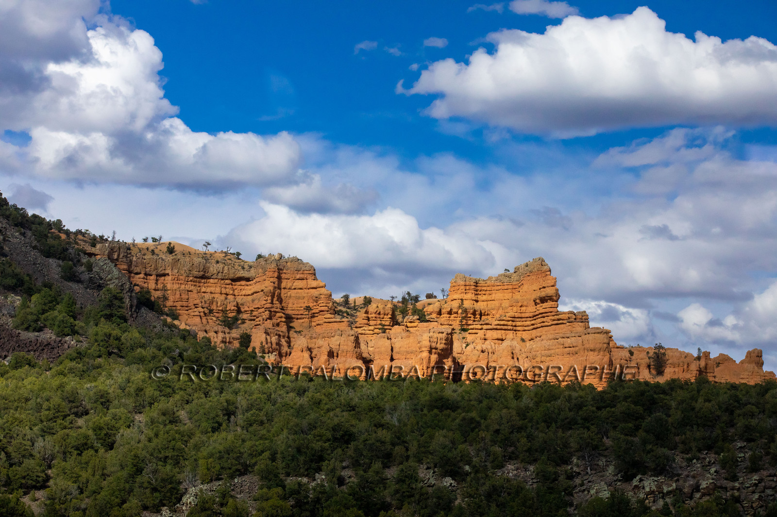 Sur la route en quittant Bryce Canyon